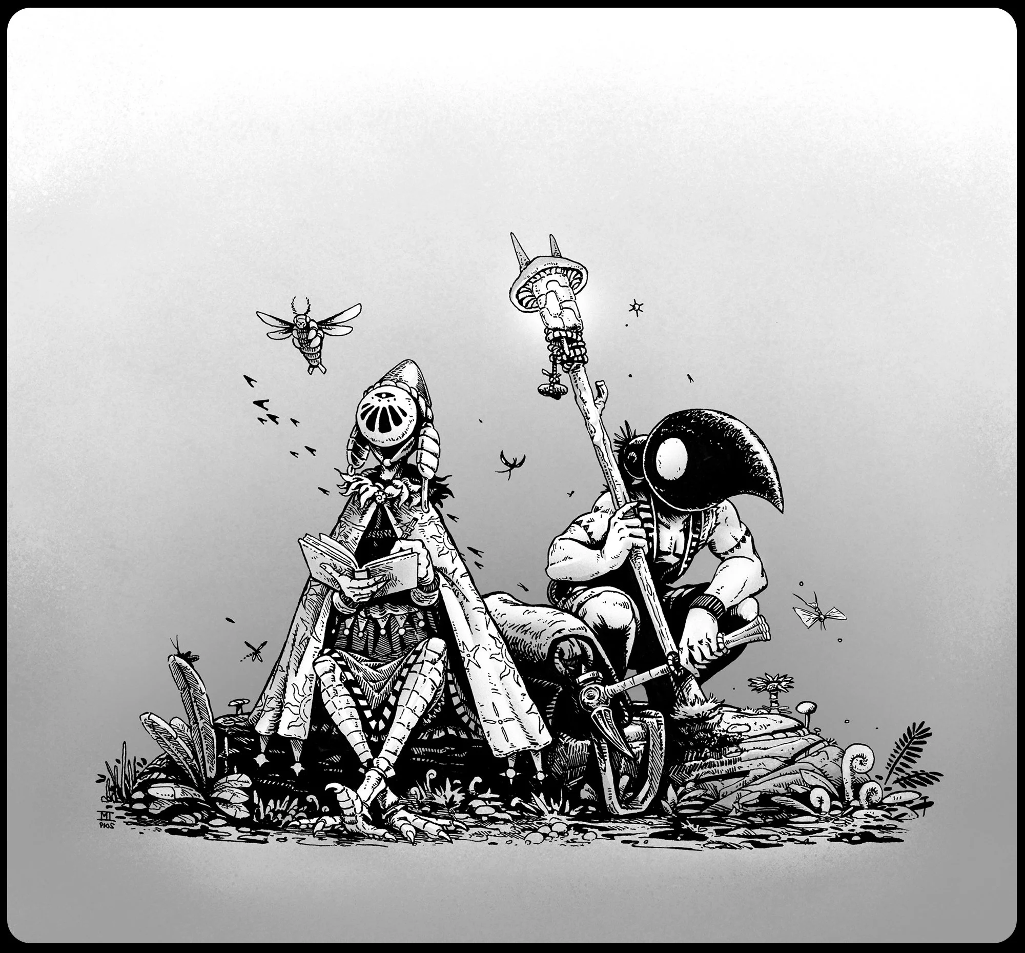 Pitchi and Irons, Servants of the Astral Observer