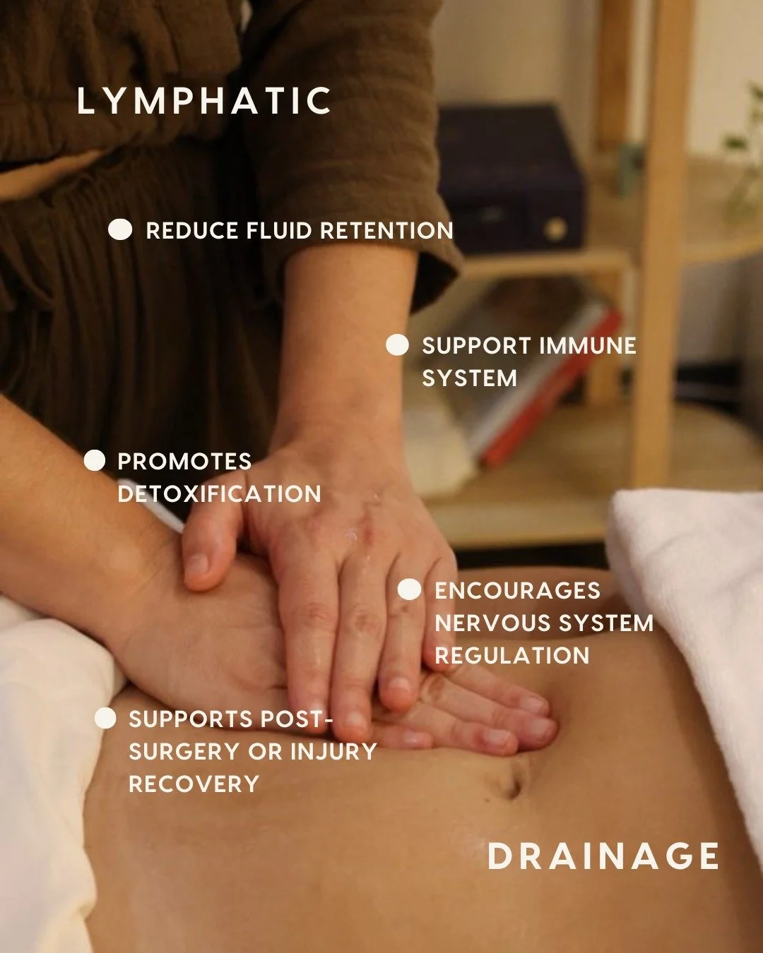 ✨Benefits of lymphatic drainage✨