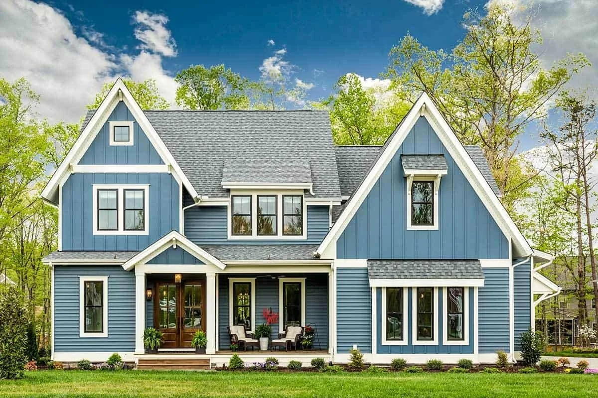 6 Farmhouse Exterior Colour Schemes That Aren’t White — The Curb Appeal Co.