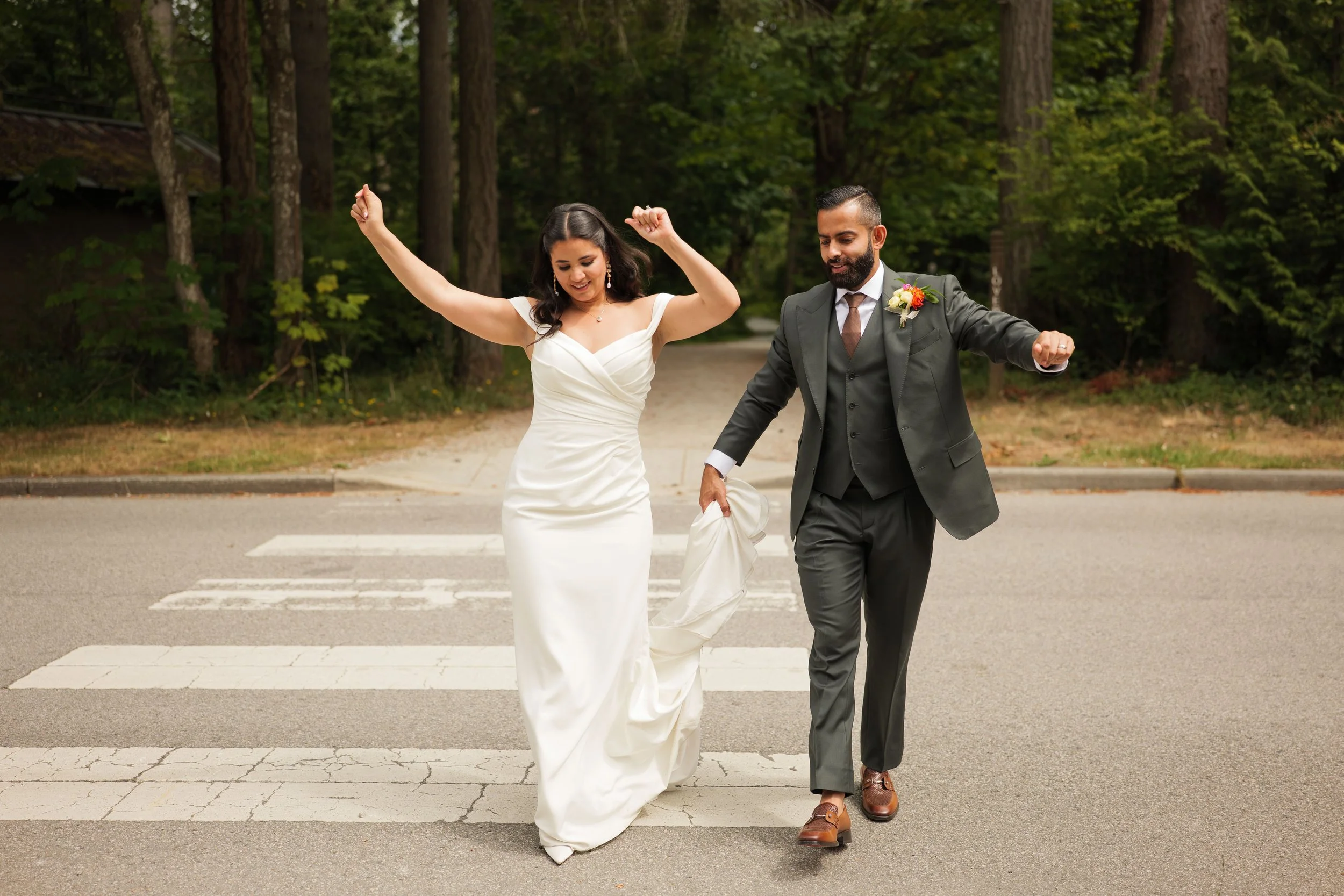 Ebrahim &amp; Maria — A Mid Summer Wedding at Stanley Park Teahouse