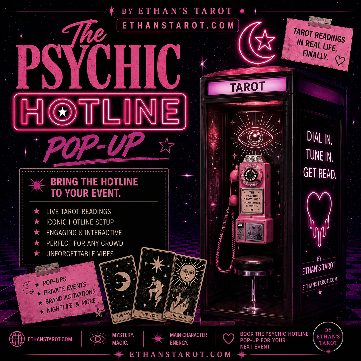 Psychic Hotline Pop-up