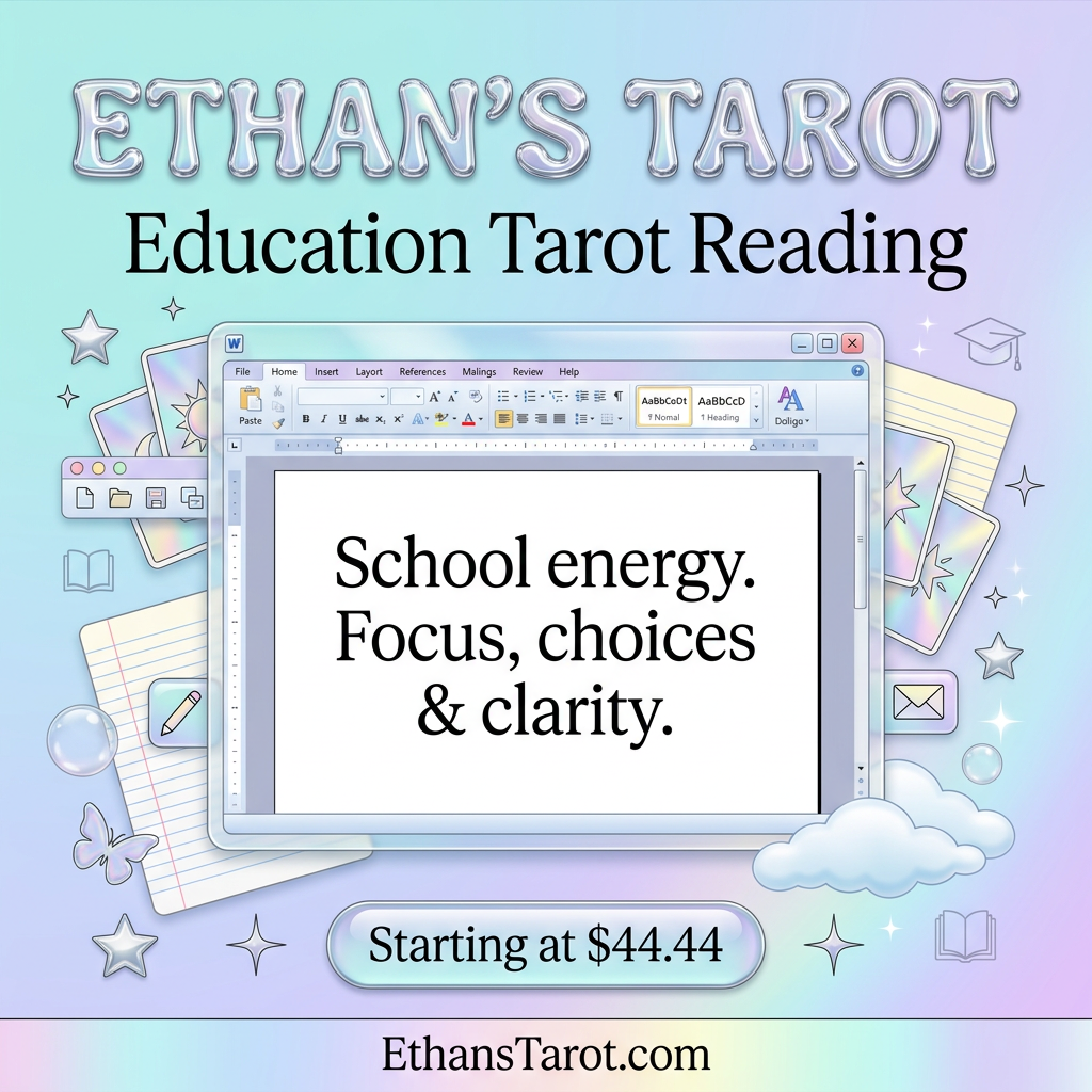 Education Email Tarot Reading