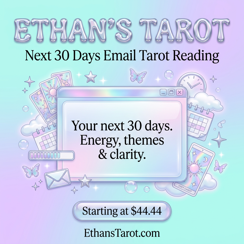 Next 30 Days Email Tarot Reading