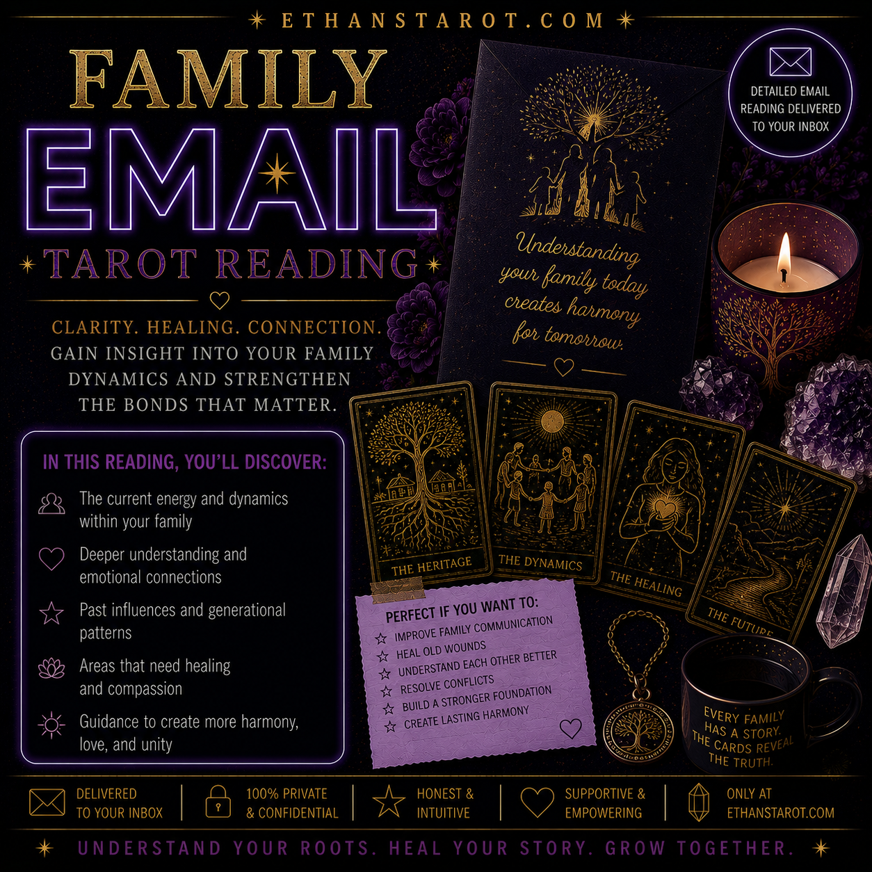Family Email Tarot Reading