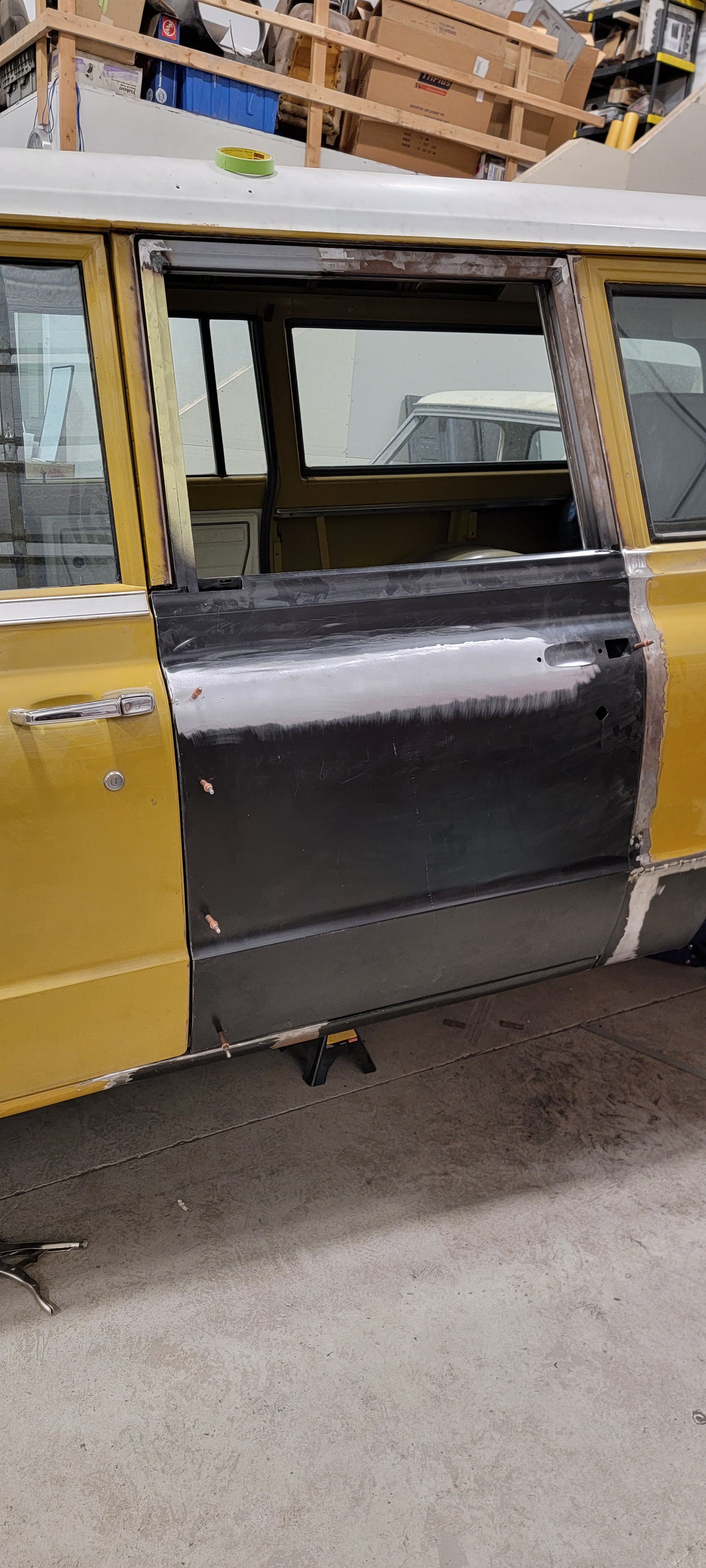 4th door install on a 1970 chevy suburban