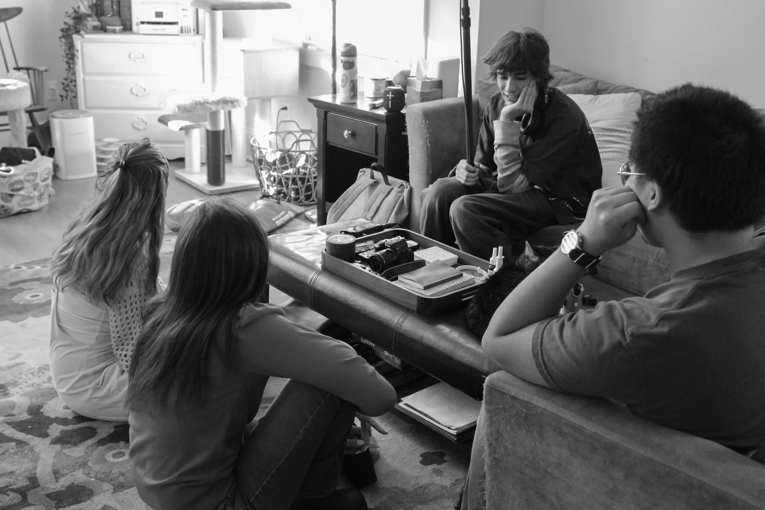 Behind the scenes on UNINSPIRED.