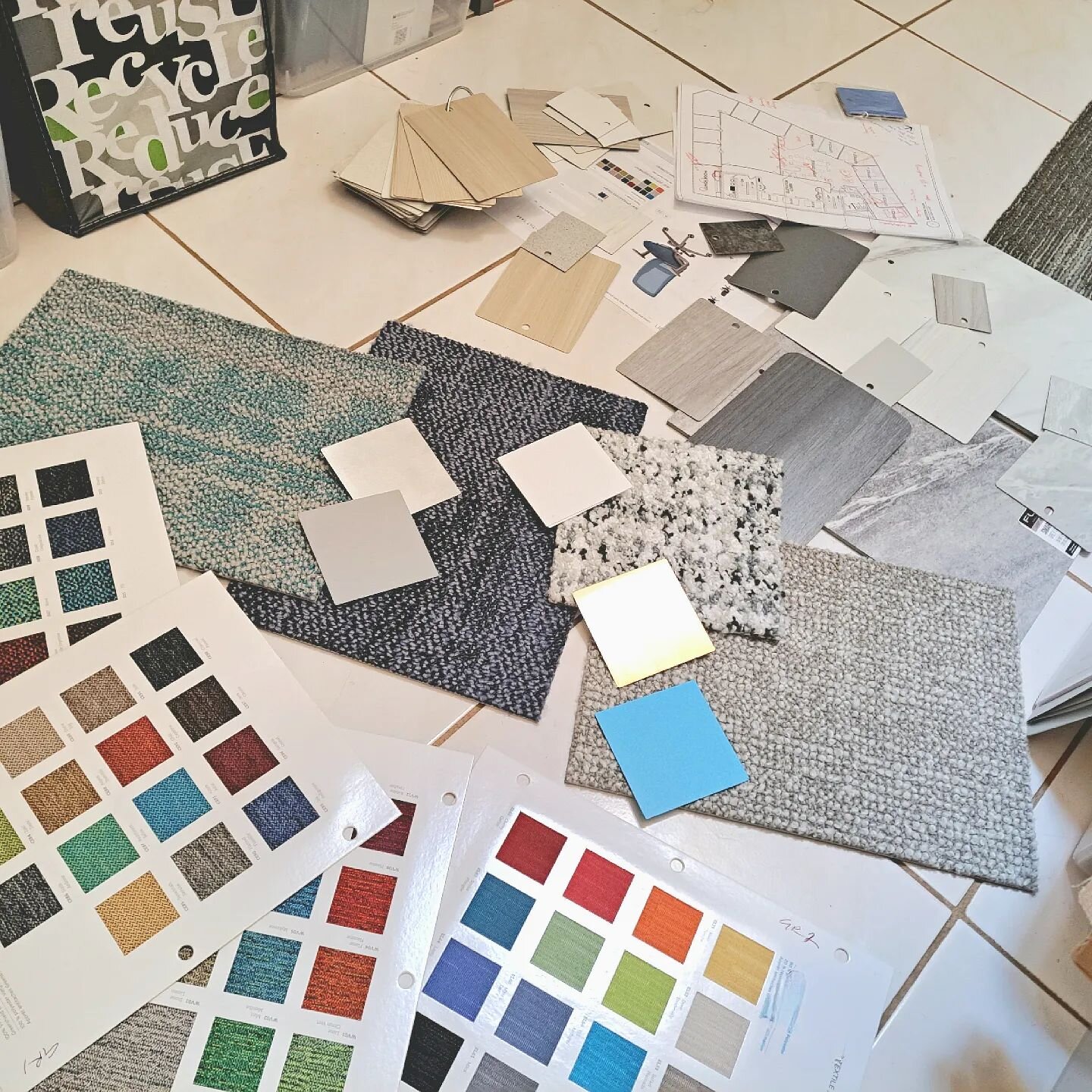 🎨 We promise this chaos is part of the process. One of the most exciting parts of this conceptual phase is finding out what components fit best with our clients' needs, wants, and must-haves. There are so many variables to creating your best project