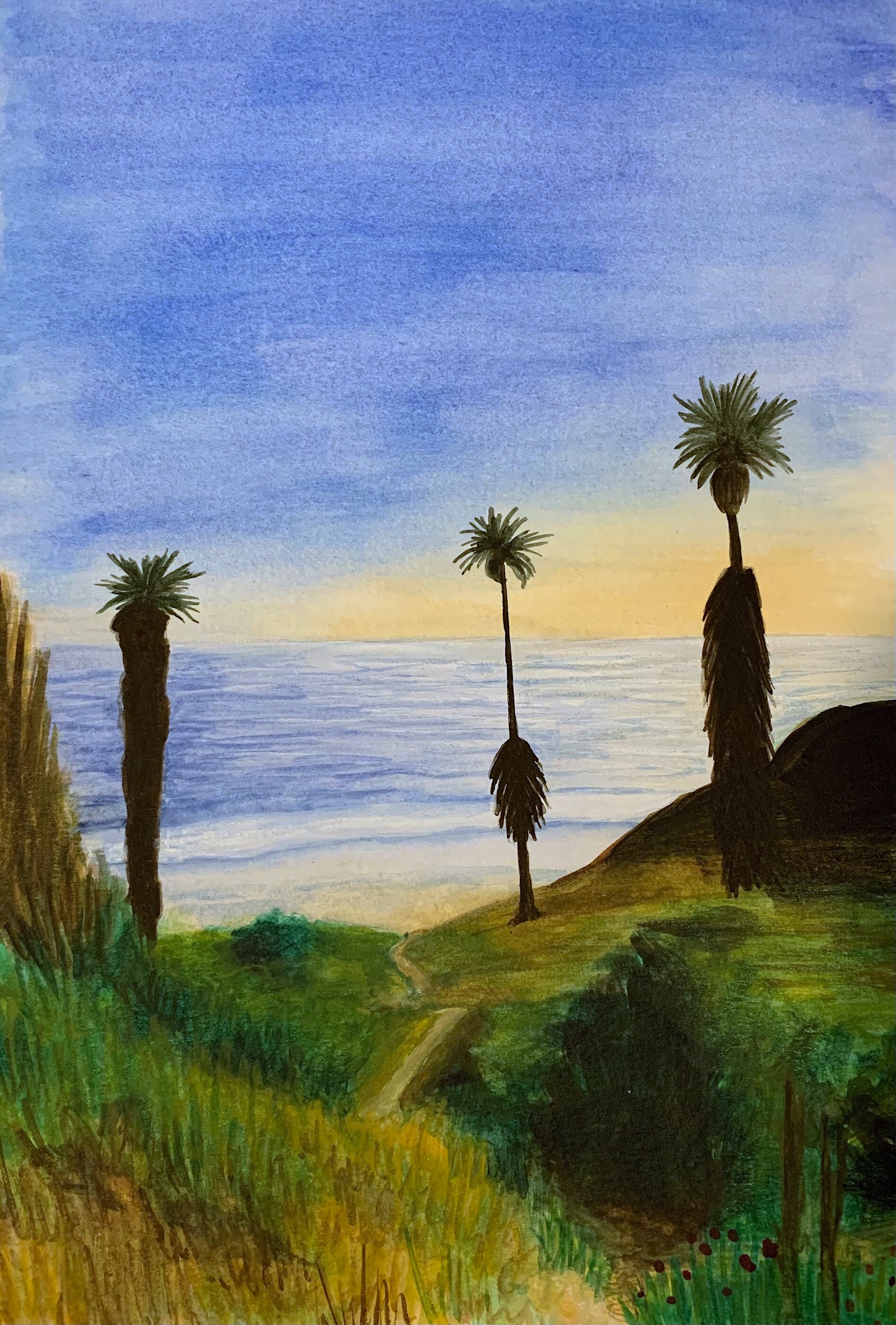 KIrish_Santa Barbara 5.23.20_Watercolor on bristol_11x14%22.jpg