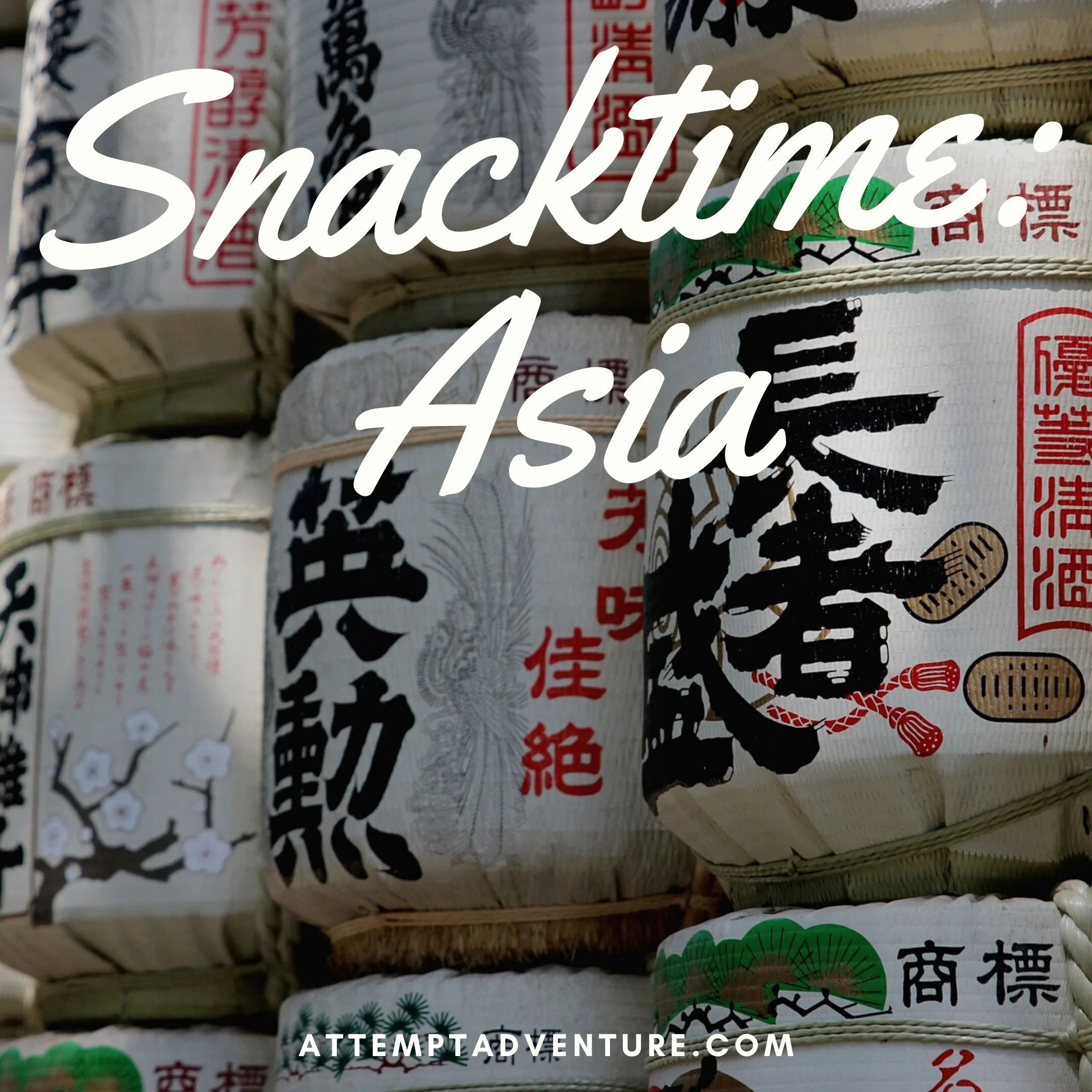 Snacktime: Asia! - Mystery Kit Kats and Golden Sake