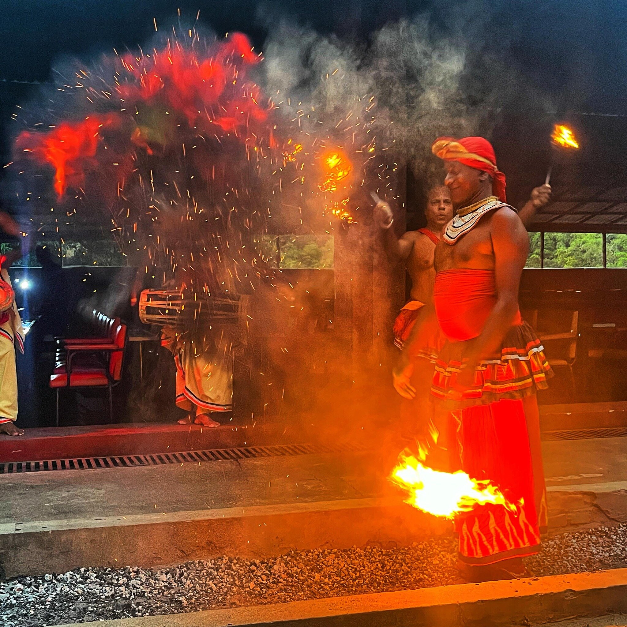 Fire walking in #Kandy, #SriLanka.  #🇱🇰