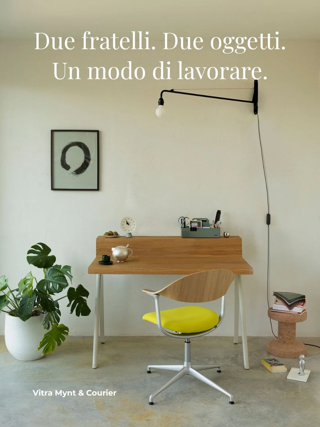 Non Due oggetti da home office ripensati.

🪴 Estetica accogliente ed un&rsquo; esperienza di seduta dinamica: #Mynt di Erwan Bouroullec.

✍🏼 #Courier di Ronan Bouroullec riduce lo spazio di lavoro all&rsquo;essenziale &mdash; solo ci&ograve; che se