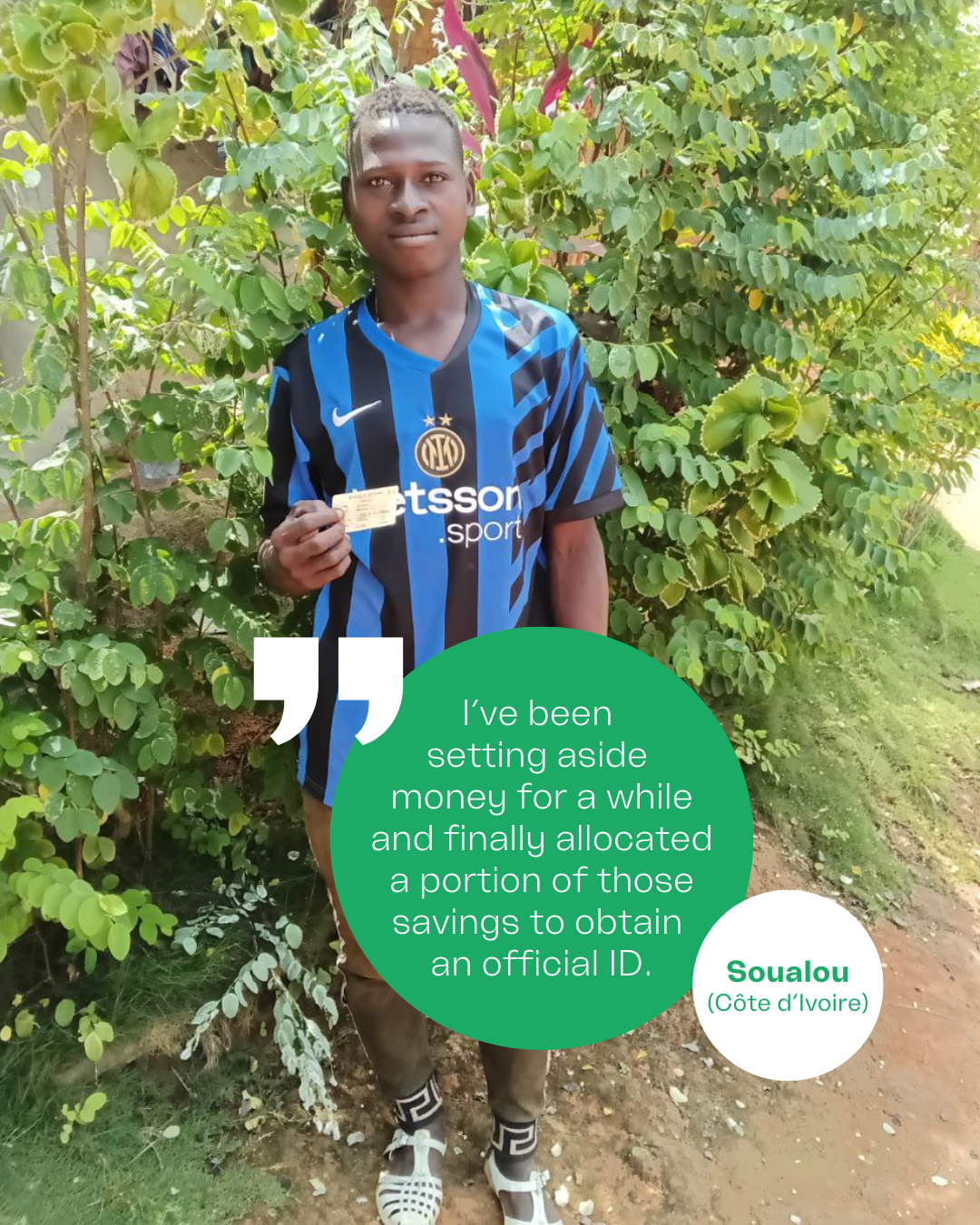 Soualou’s ID‑aanvraag: een beloning voor geduld