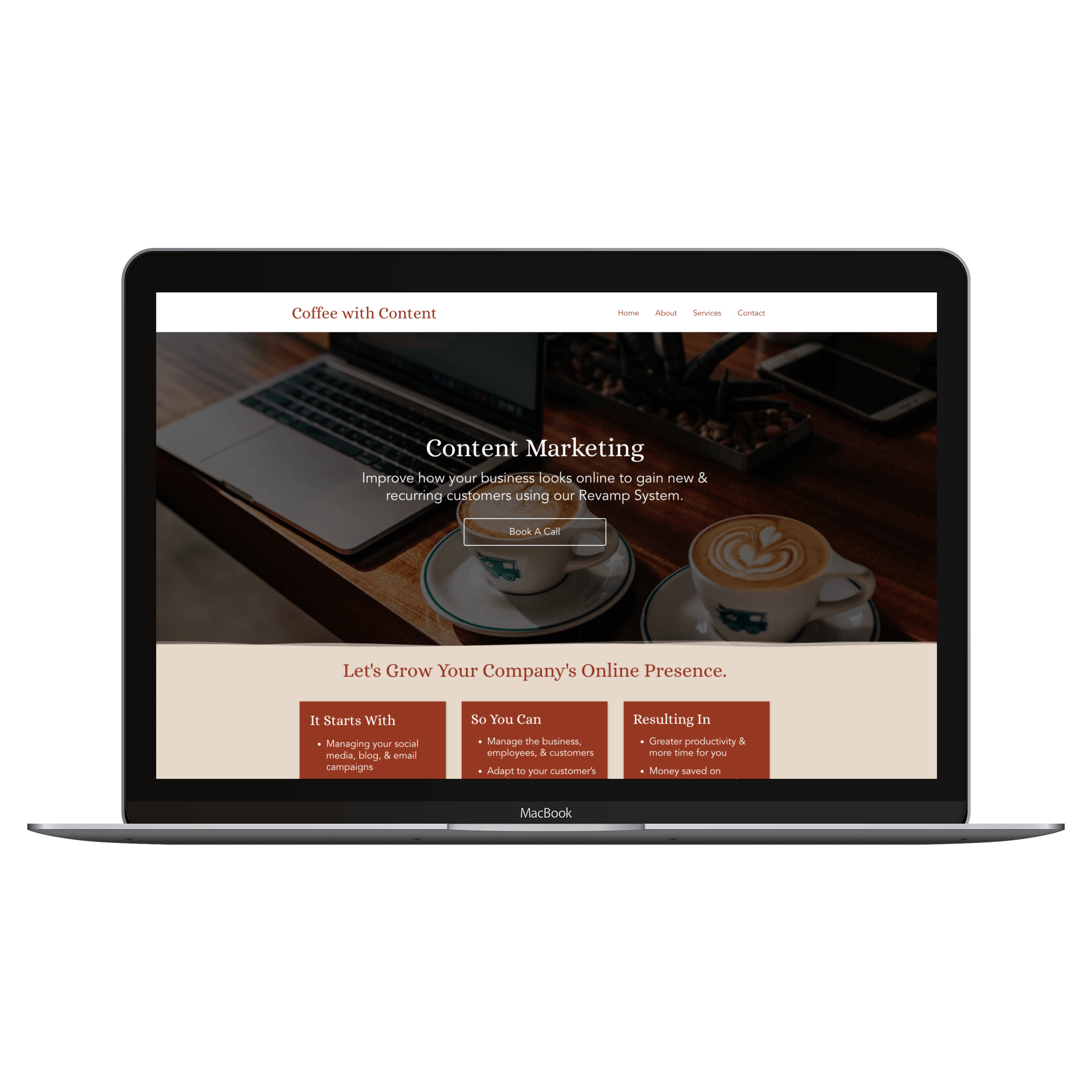 Custom Branding & Web Design