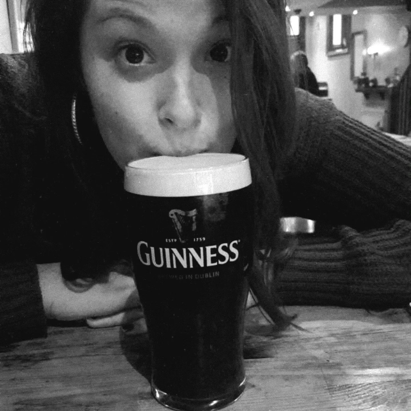 Leave it to Guinness to remind me why clarity always wins.

I came across this old photo of me in Ireland, sipping a pint, and it made me laugh&hellip; because Guinness gets it right.

No confusion. No guessing. It&rsquo;s simple, it&rsquo;s clear, i