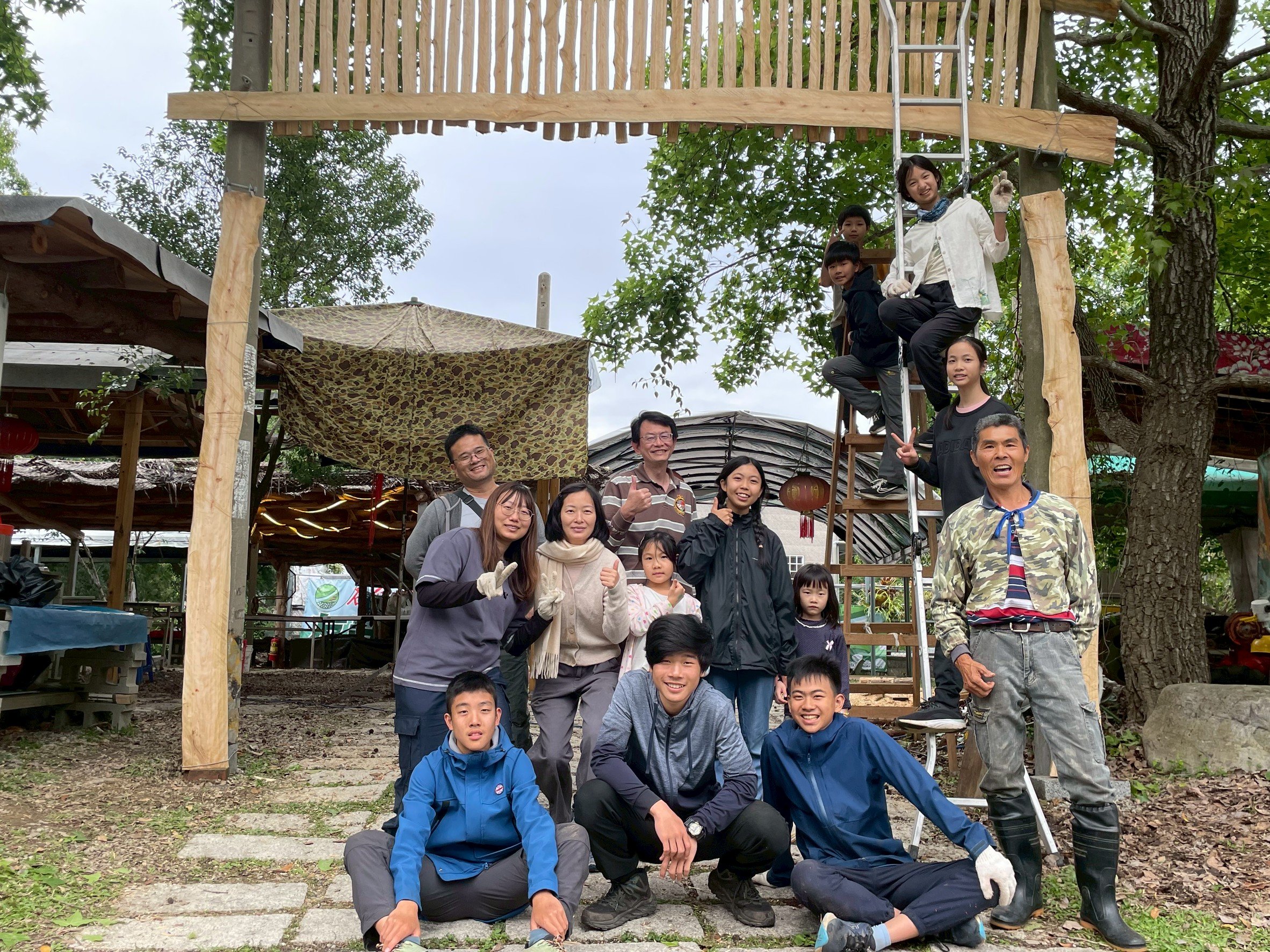 【東勢石角庄食堂修建】石角庄友善土地市集門樓字體創作工作坊(5/18)