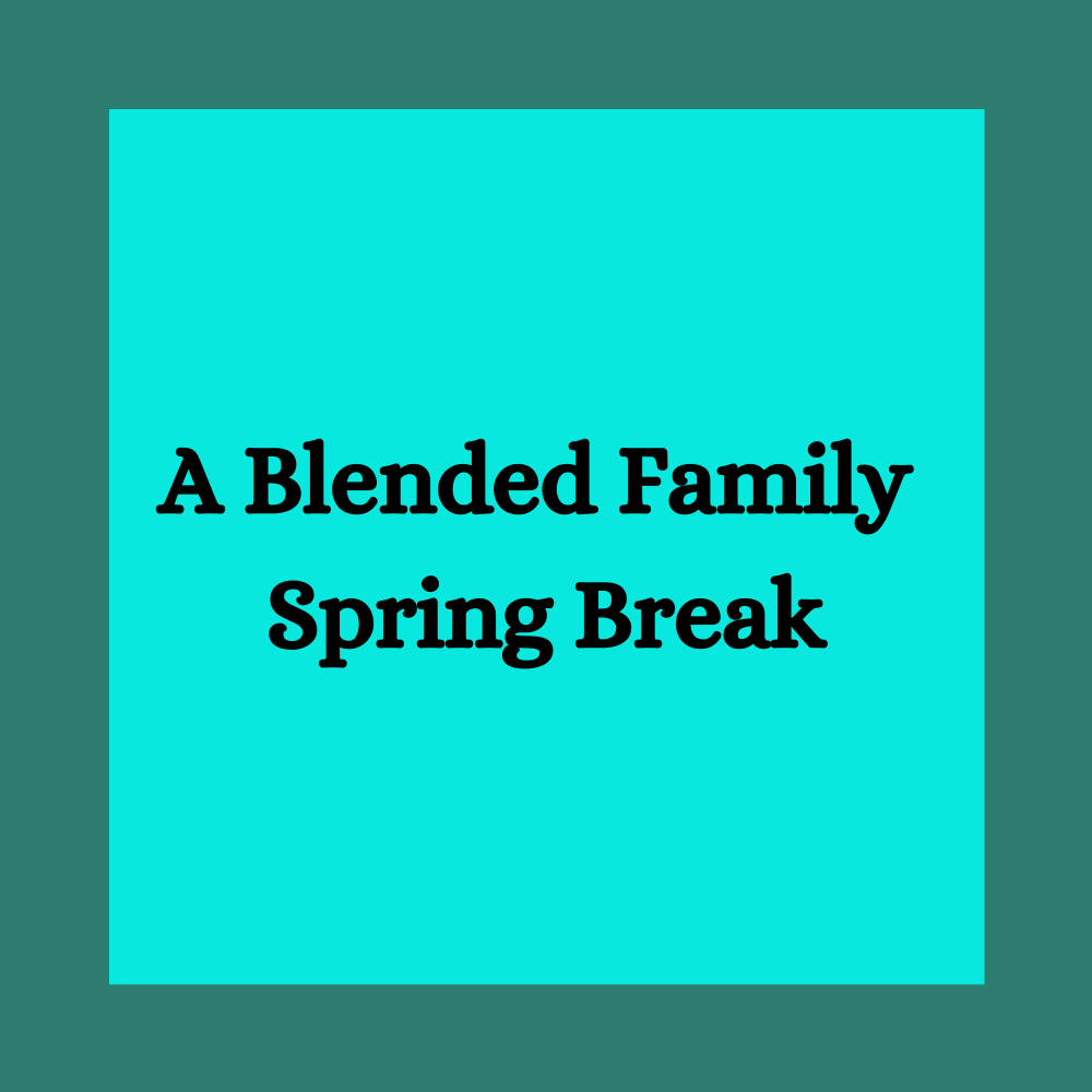 Spring Break With Stepkids - Lessons Learned