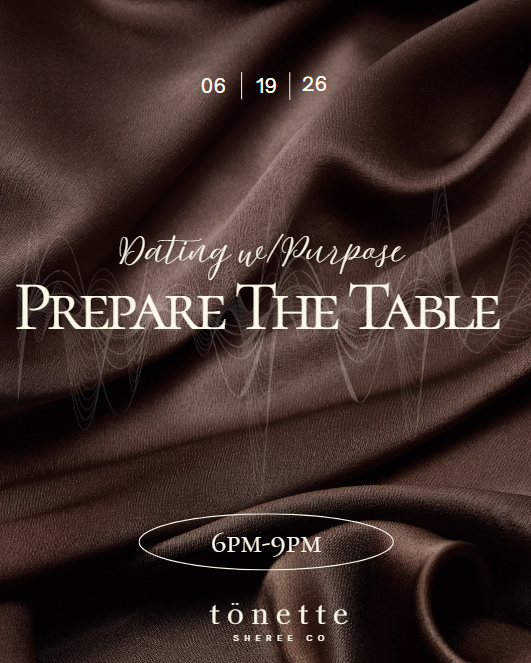 PREPARE THE TABLE