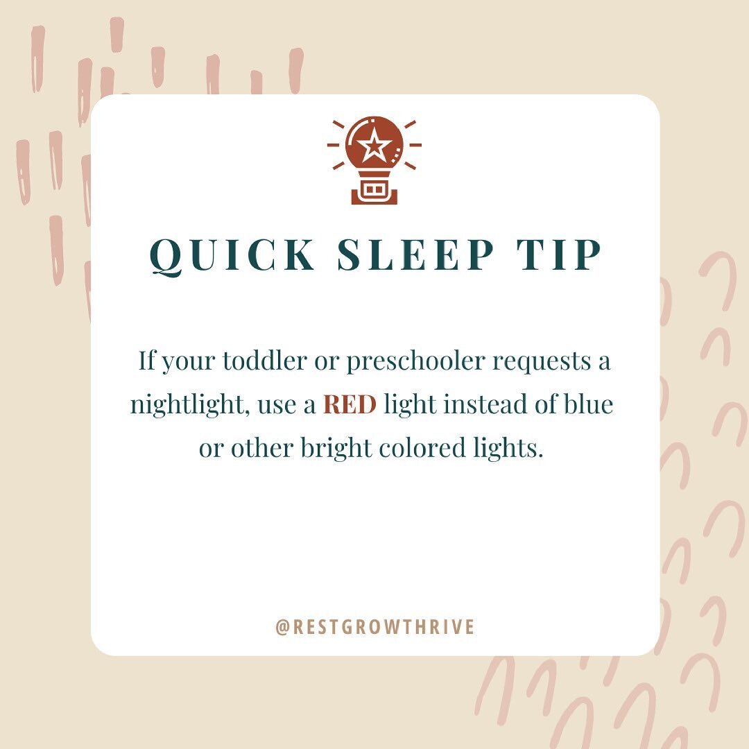 Light matters when it comes to sleep! Exposing your children to light first thing in the morning and sunlight in the afternoon are both ways of optimizing sleep by helping set those circadian rhythms. 
⠀⠀⠀⠀⠀⠀⠀⠀⠀
Avoiding screens and bright lights in 