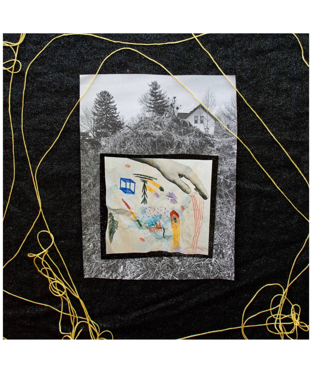 Meghan Allynn Johnson, Compost (Mother x Daughter Series), Mixed Media and Photography, 2024