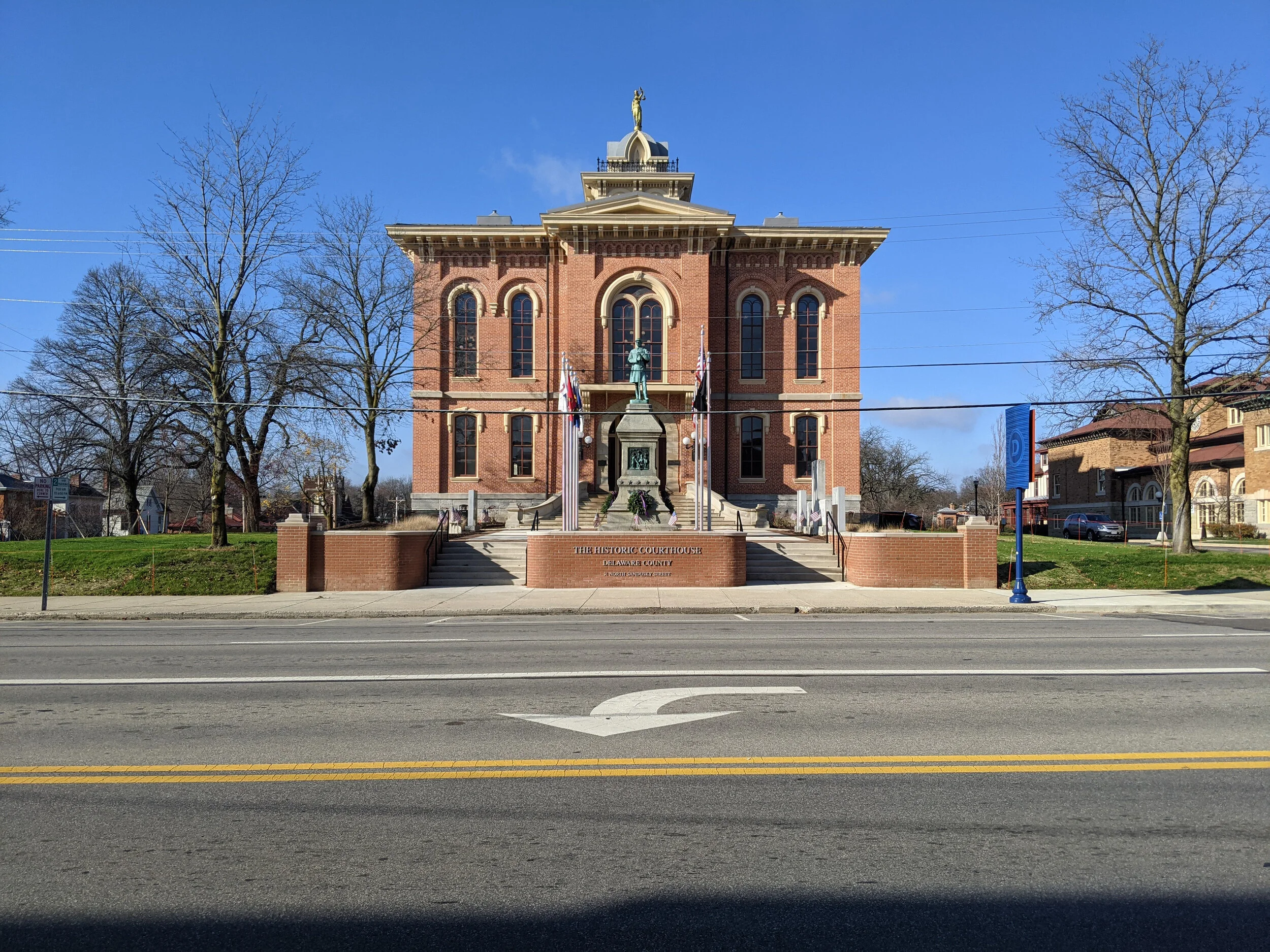 Delaware County Courthouse Entry Plaza — Designing Local