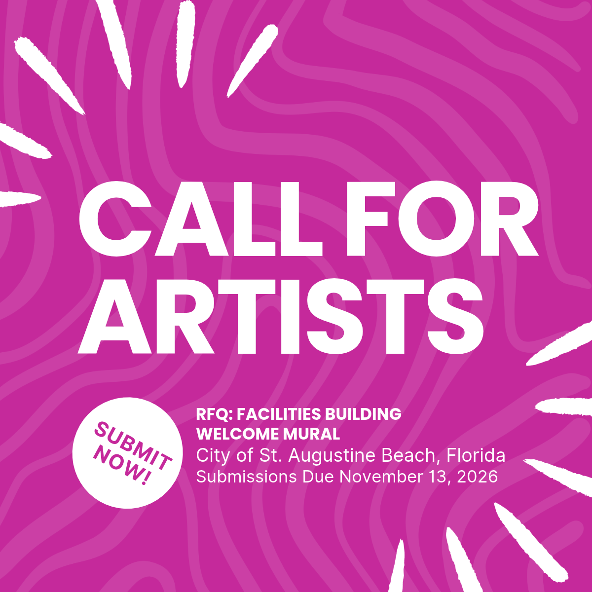 RFQ: City of St. Augustine Beach, Florida Facilities Building Welcome Mural