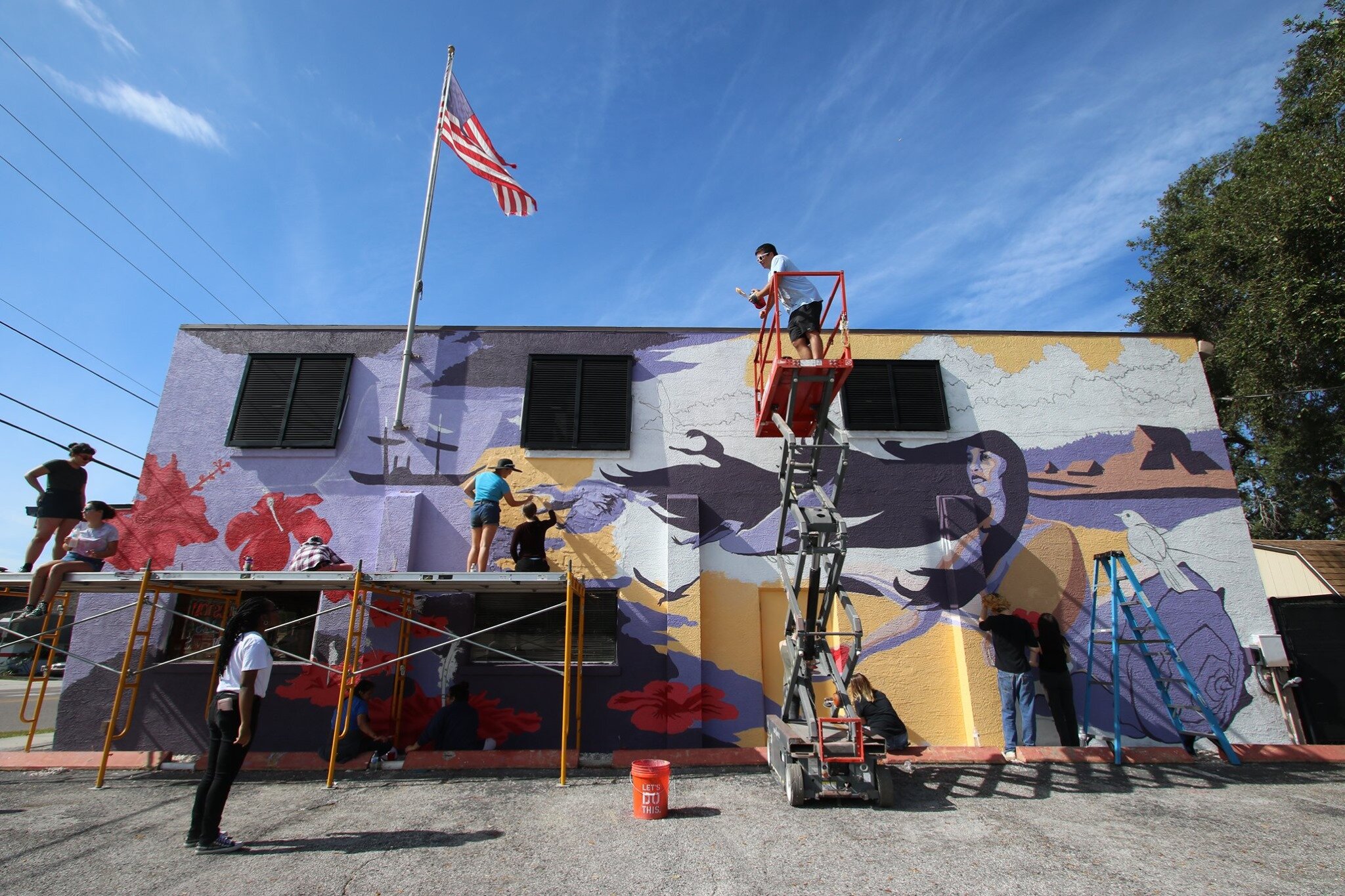 Brian McAllister & Gibbs High School Mural Club - Peace Offering.jpg