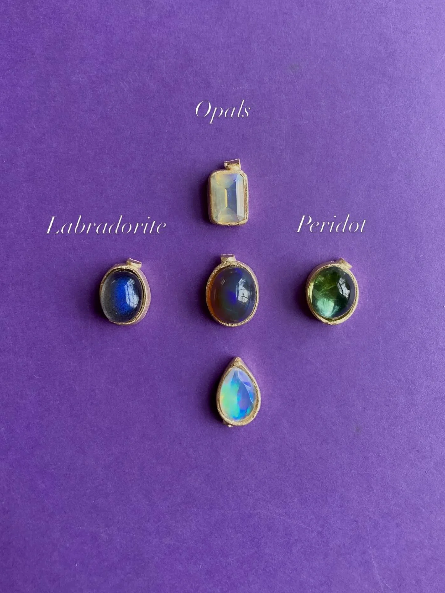 &ldquo;Glowcharms&rdquo; a working title.
14k, one of a kind, gemmy glow.
For five extraordinary individuals.
To be continued&hellip;

Rare ✹ Extraordinary ✹ Marvellous
(Just like you)

#celestialjewelry #ilovejewelry #gummycharms #glowcharms #goldch