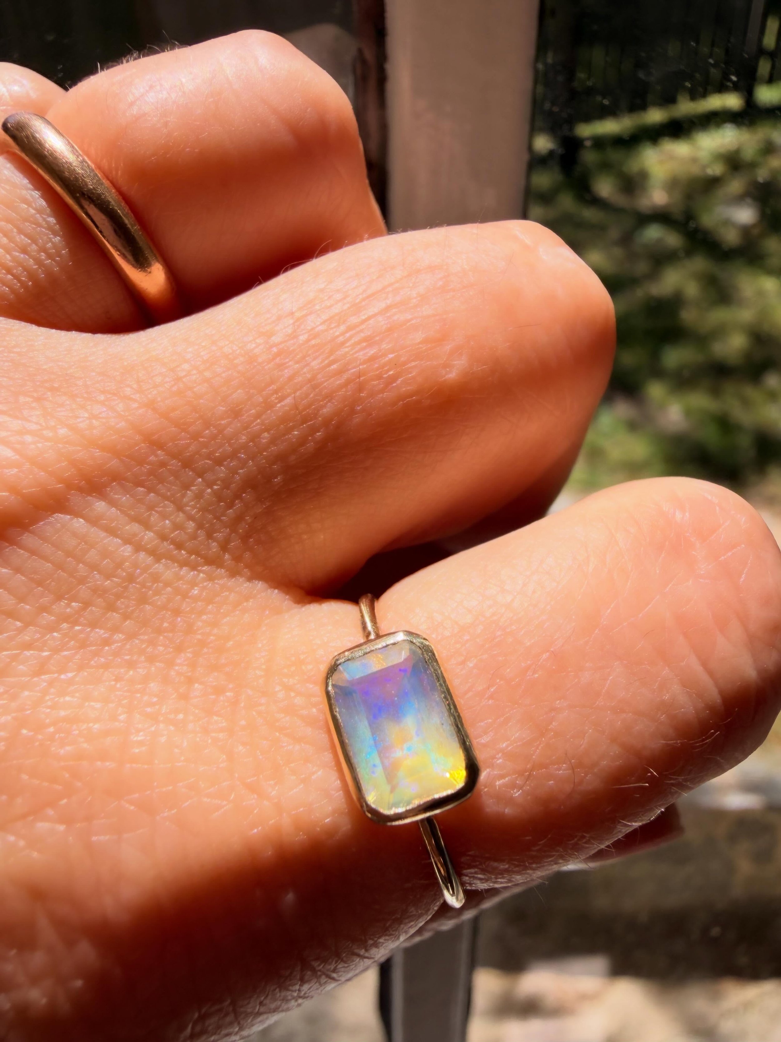 The ombr&eacute; opal is set 🔮
I had trouble choosing my favourite shot so swipe through to see them all.