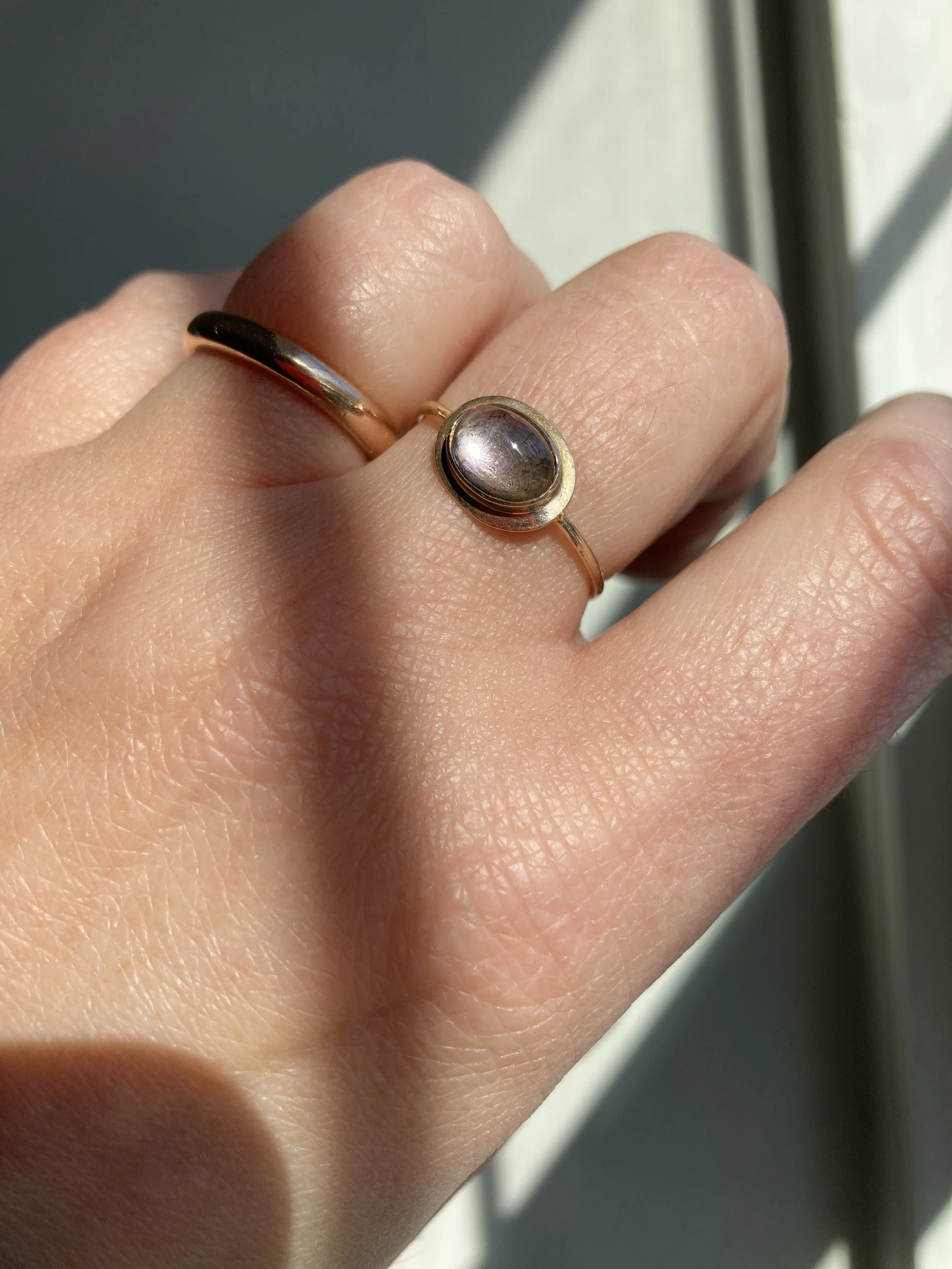 Antique Lilac Amethyst Ring
