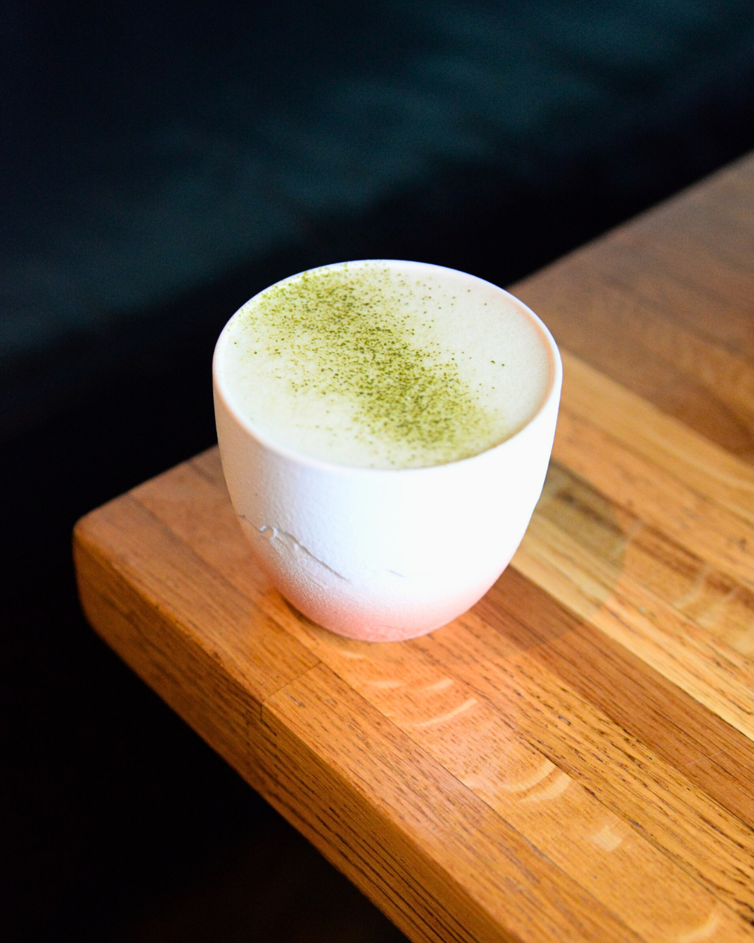 Technogi - Ming River Sichuan baijiu, Yuzukosho liqueur, Green Melon liqueur
Lemon juice, Matcha syrup, Miraculous Foamer.