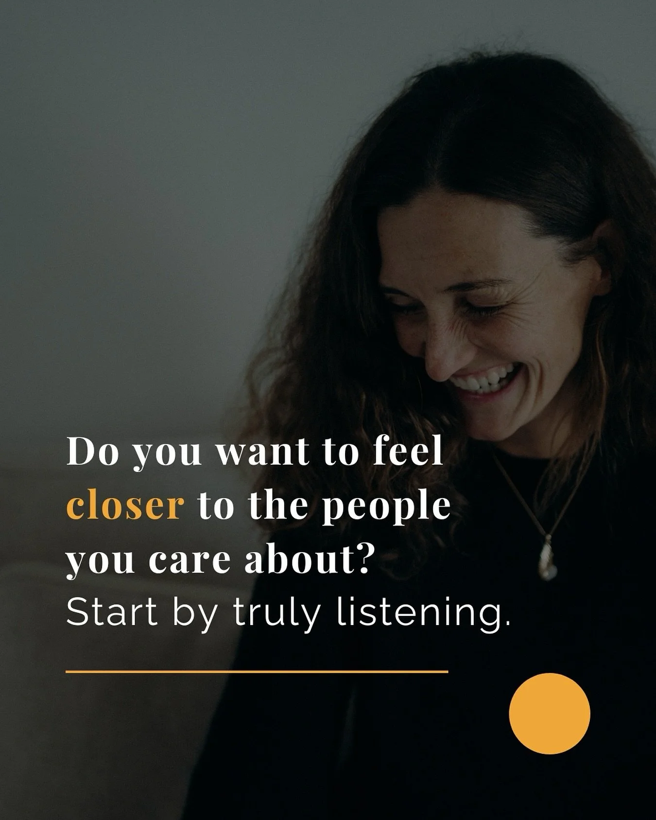 One of the most powerful gifts you can give someone is your full attention.
Are you truly listening, or just waiting for your turn to speak? 👂✨
We’ve probably all been there - mid-conversation, already planning our response while the other p