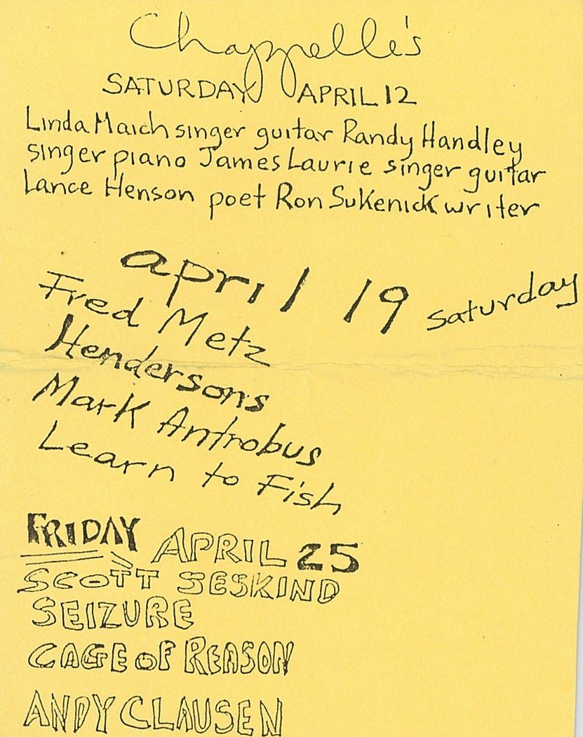 Fred Metz/Hendersons/Mark Antrobus/Learn To Fish