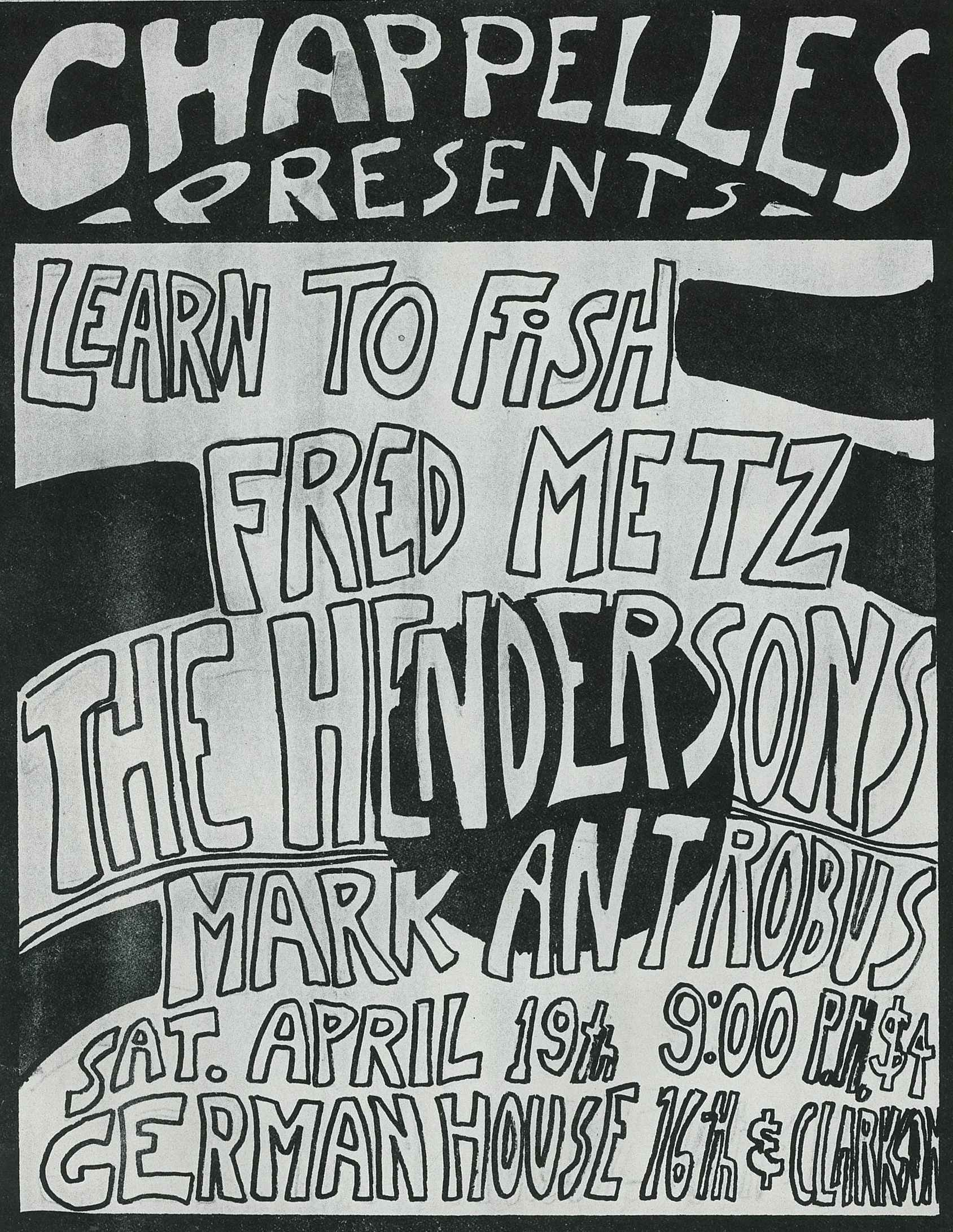 Fred Metz/Hendersons/Mark Antrobus/Learn To Fish