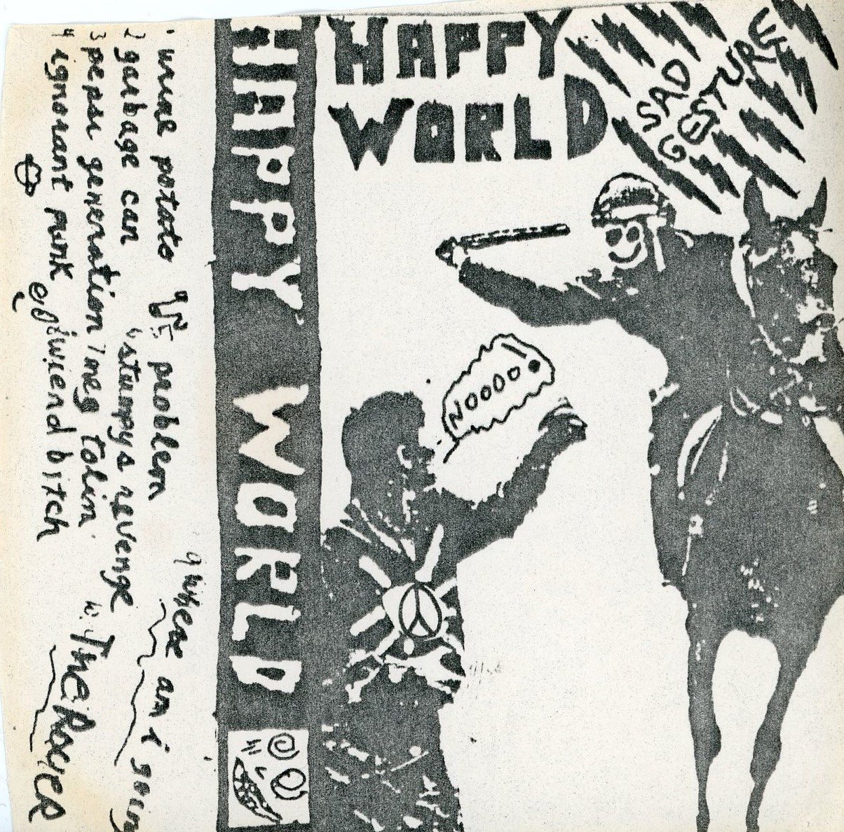 HAPPY WORLD – Sad Gesture cassette