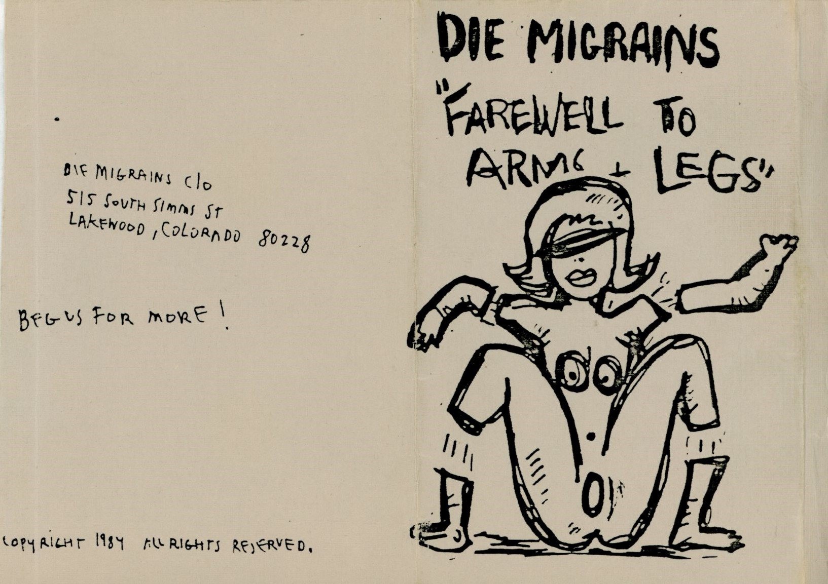 DIE MIGRAINES cassette