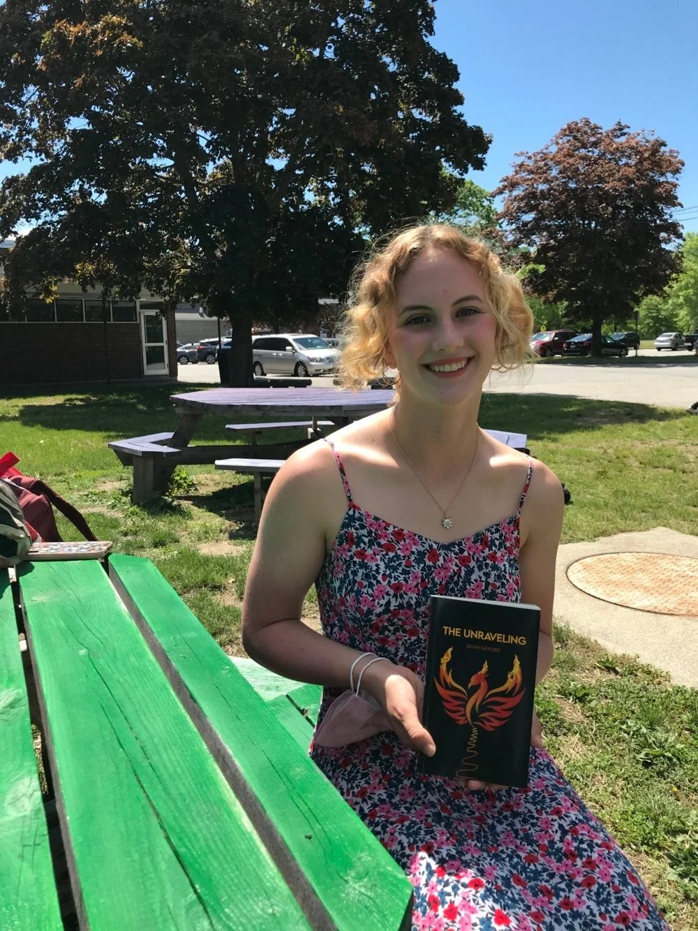 "Young North Yarmouth author takes readers into the unknown" (The Forecaster)