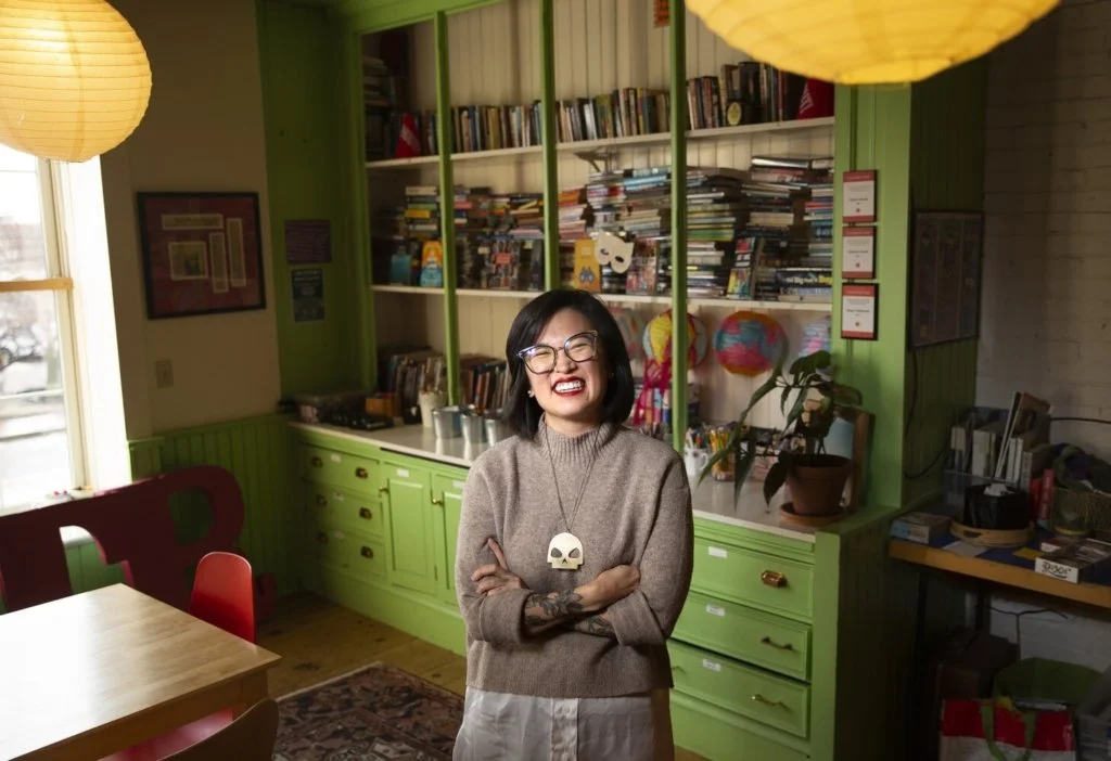 "In her ‘dream job,’ The Telling Room’s new executive director will help students discover their identity" (Portland Press Herald)