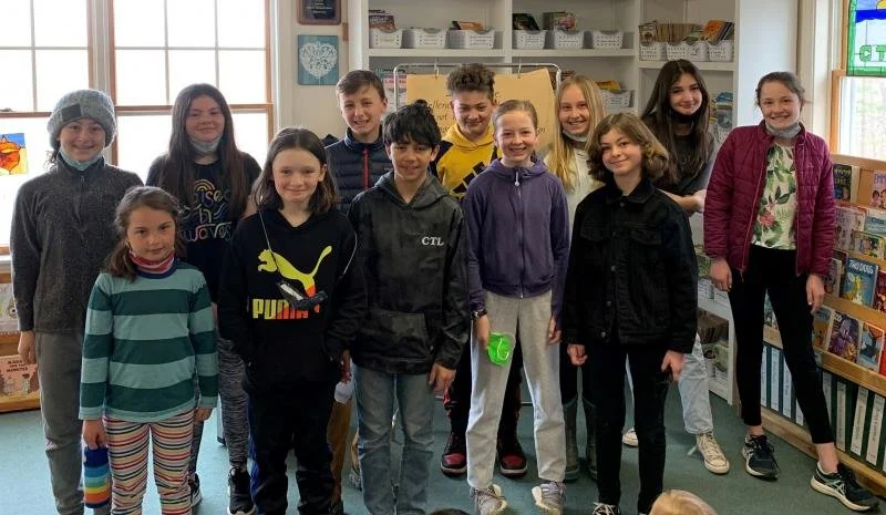 "CTL students published by The Telling Room" (Boothbay Register)