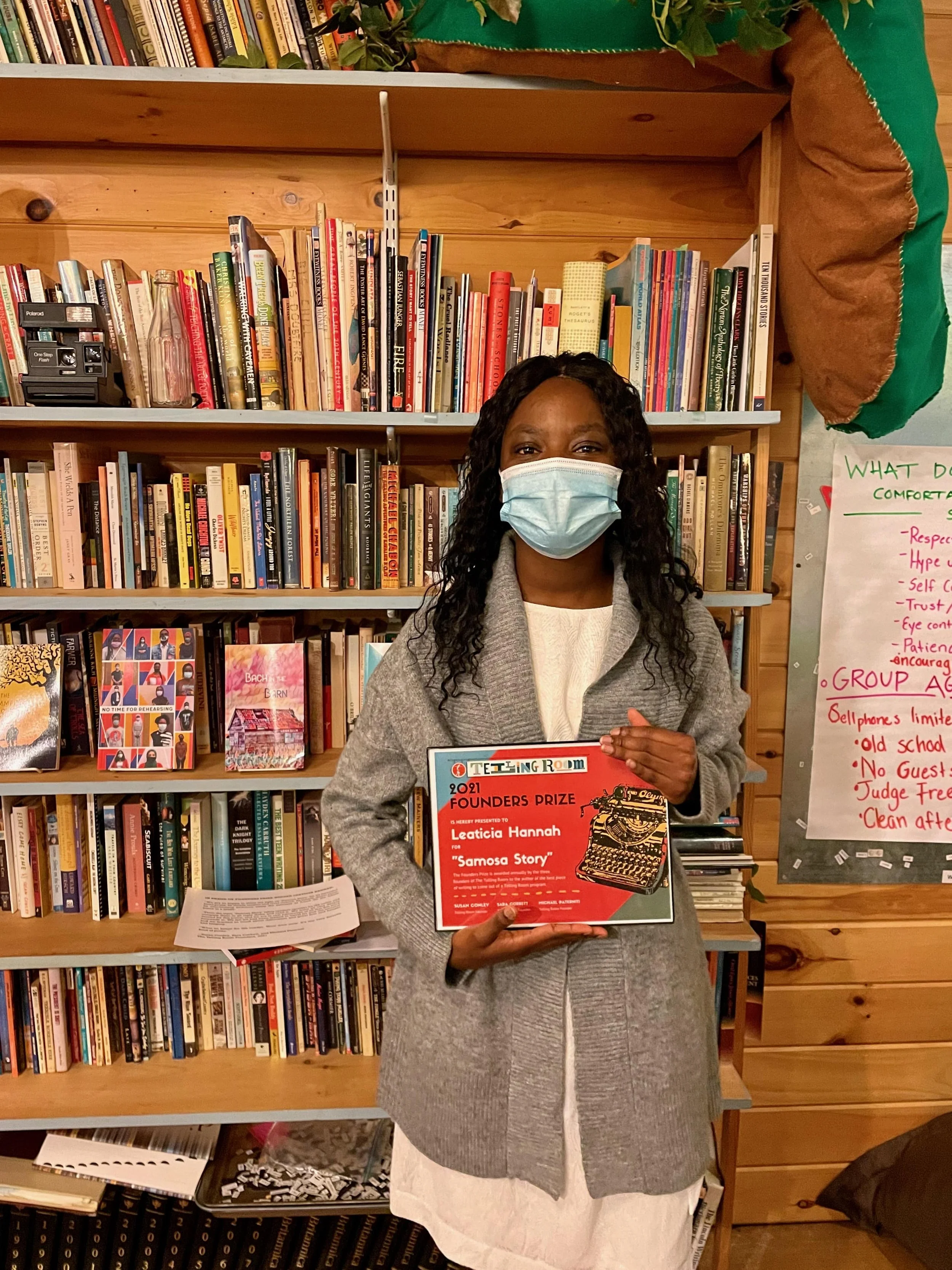 2021 Telling Room Founders Prize Winner Announced