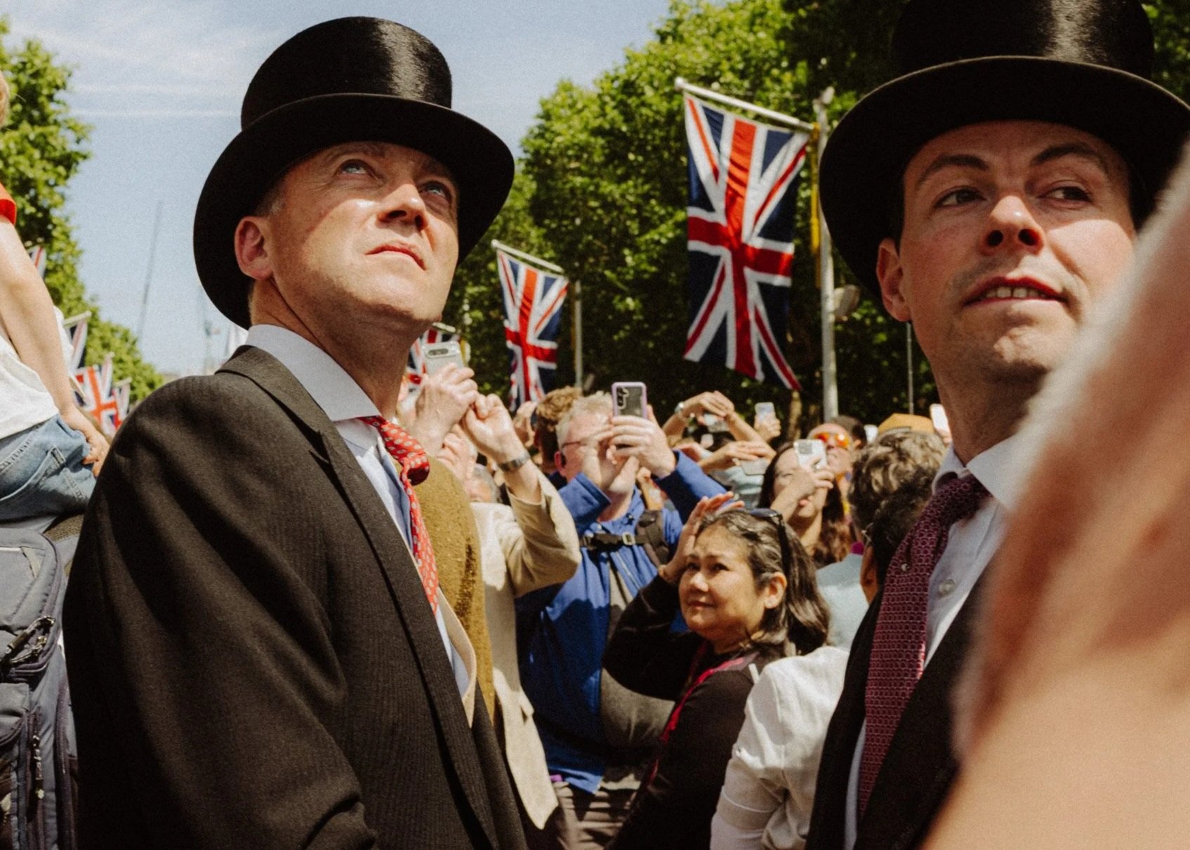 Trooping the colour