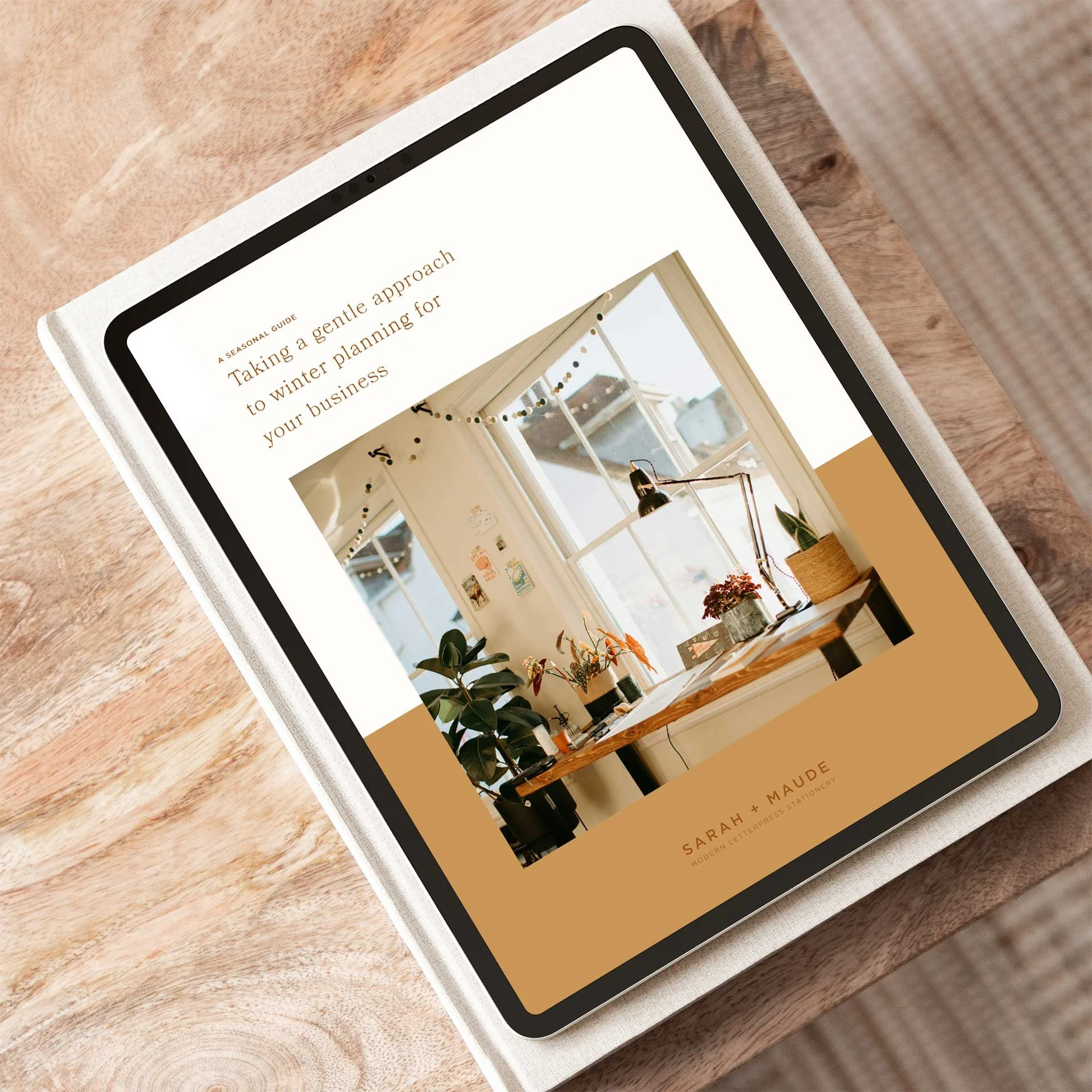Your winter guide to gentle seasonal planning for your business