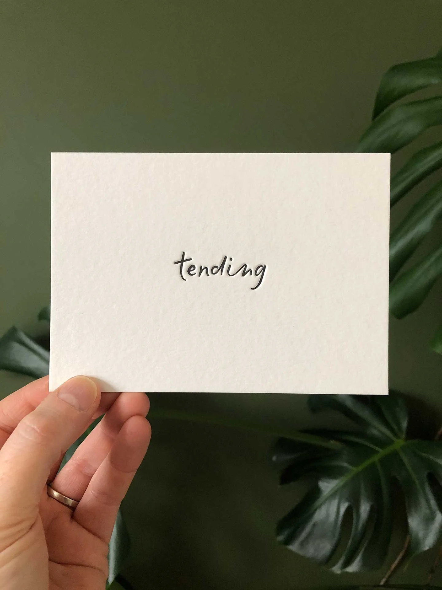 Tending: My word for the year