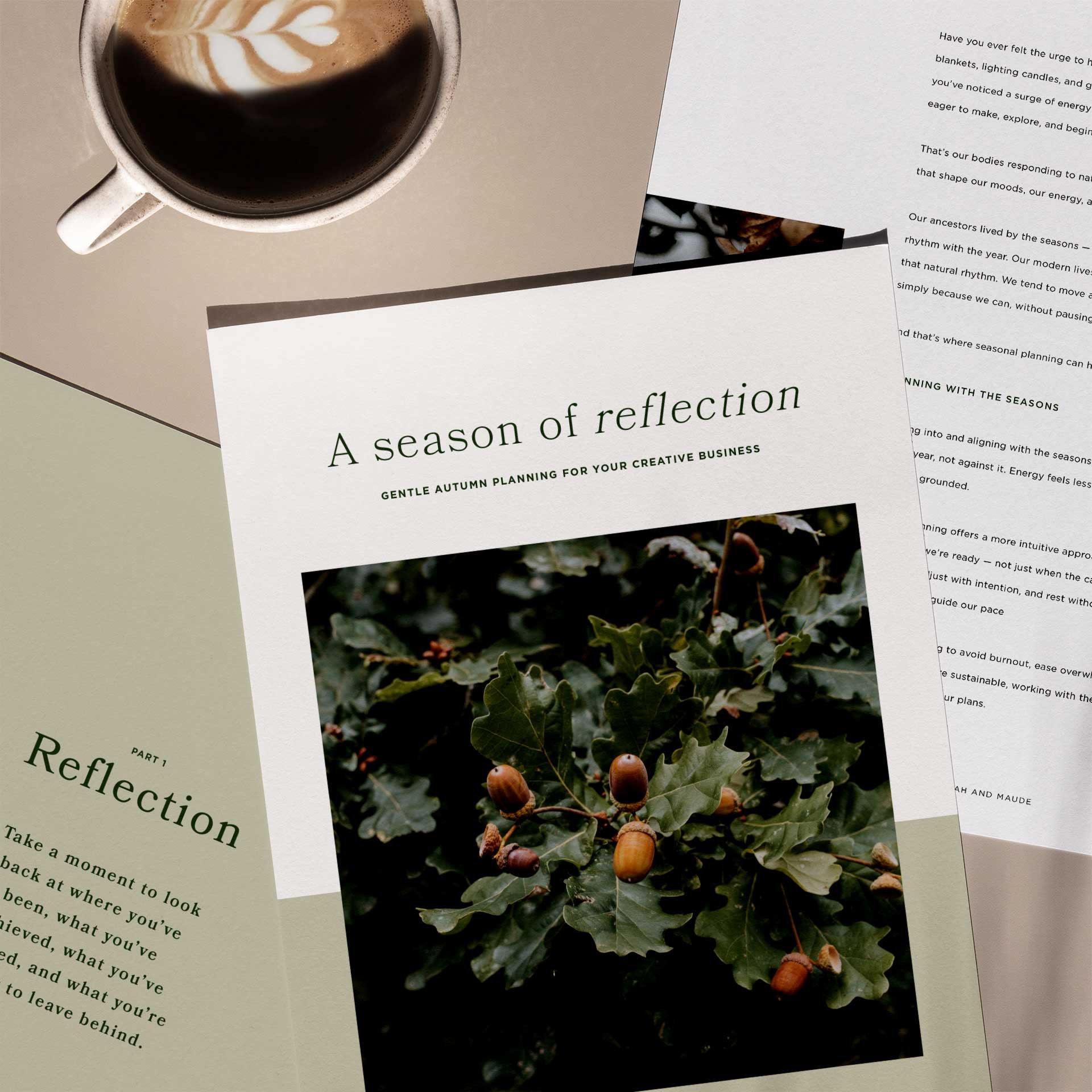 Autumn planning without pressure: Finding your rhythm as the season begins to slow