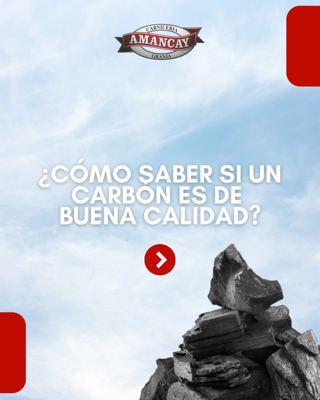 🔥🥩 &iquest;C&oacute;mo saber si un carb&oacute;n es de buena calidad?
&iexcl;Muy f&aacute;cil! 👌

👉 Si al prenderlo no tira chispas, entonces es buen carb&oacute;n.
✅ Mantiene la temperatura pareja y dura m&aacute;s tiempo para que disfrutes tu a
