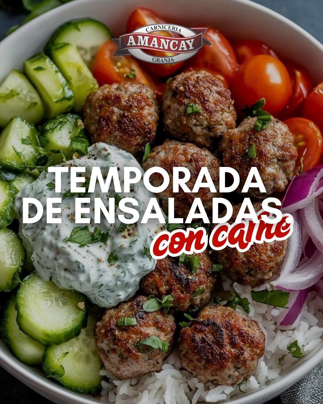 🥗🔥 TEMPORADA DE ENSALADAS&hellip; PERO CON CARNE 🔥🥗

Porque comer liviano tambi&eacute;n puede ser sabroso, completo y bien power 💪✨

🥩 Carne salteada tierna y jugosa
🥑 Palta cremosa
🥬 Verdes frescos y crocantes
🧀 Prote&iacute;nas que te lle