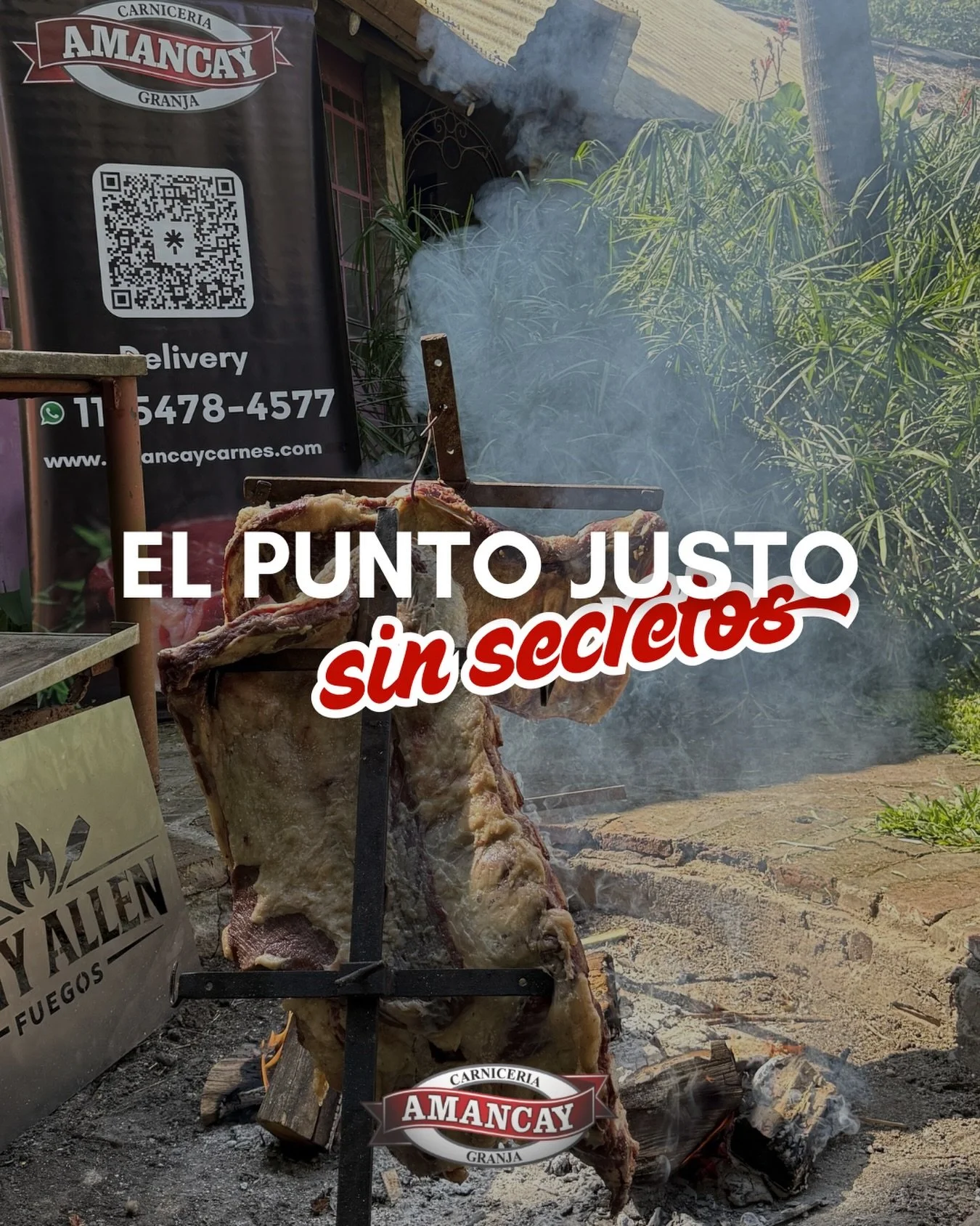 El punto justo no tiene misterio&hellip;
 tiene calidad, atenci&oacute;n y saber esperar ⏳🥩

Dorado por fuera, jugoso por dentro.
 As&iacute; se disfruta un costillar de verdad 🤤

#Amancay #PuntoJusto #ParrillaArgentina #CarnePremium #SaborReal