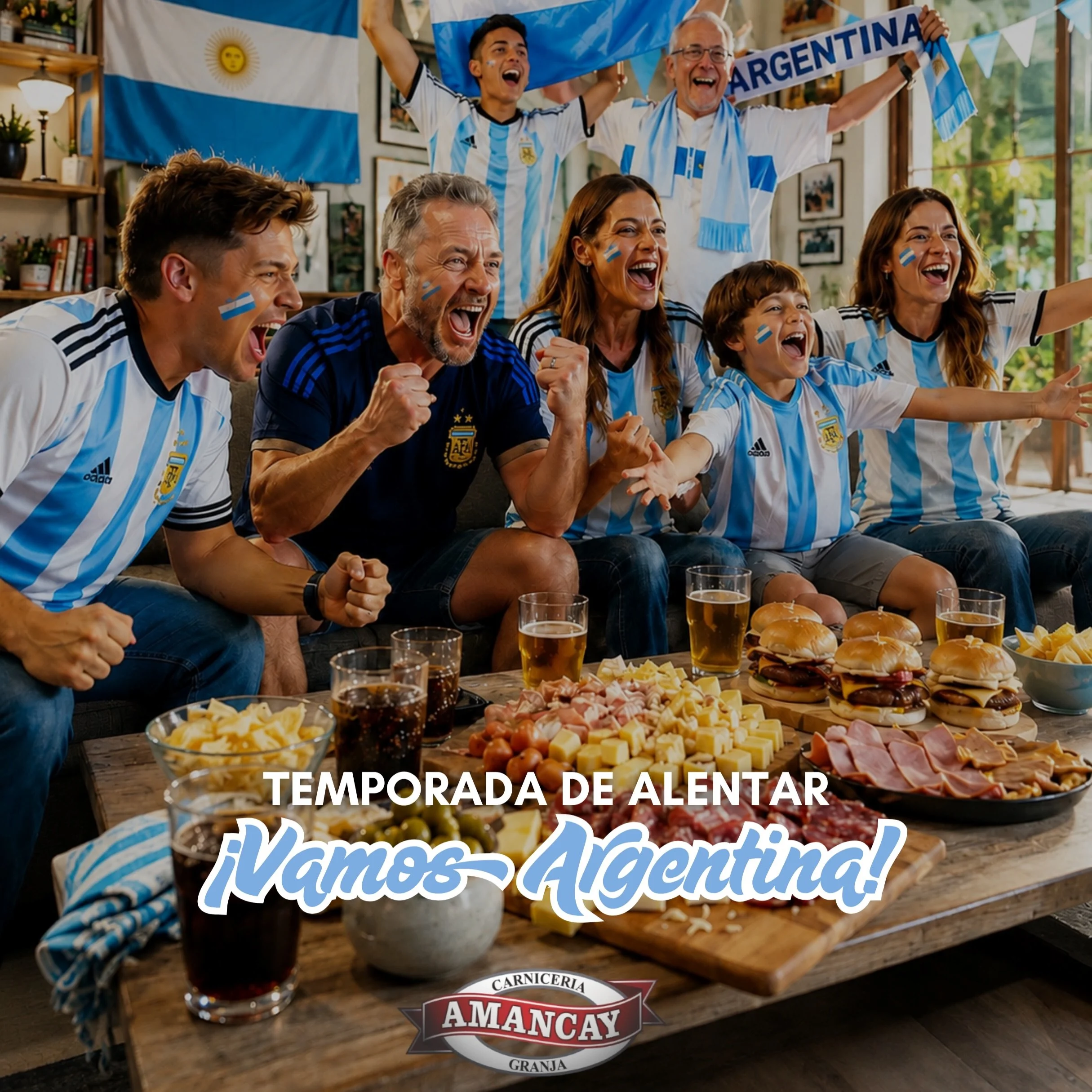 🇦🇷⚽ &iexcl;Faltan 15 d&iacute;as para volver a vivir la pasi&oacute;n mundialista! ⚽🇦🇷

La cuenta regresiva ya empez&oacute;. Es momento de preparar la picada, prender la parrilla para unas buenas hamburguesas, llenar la mesa de sabores y reunir 