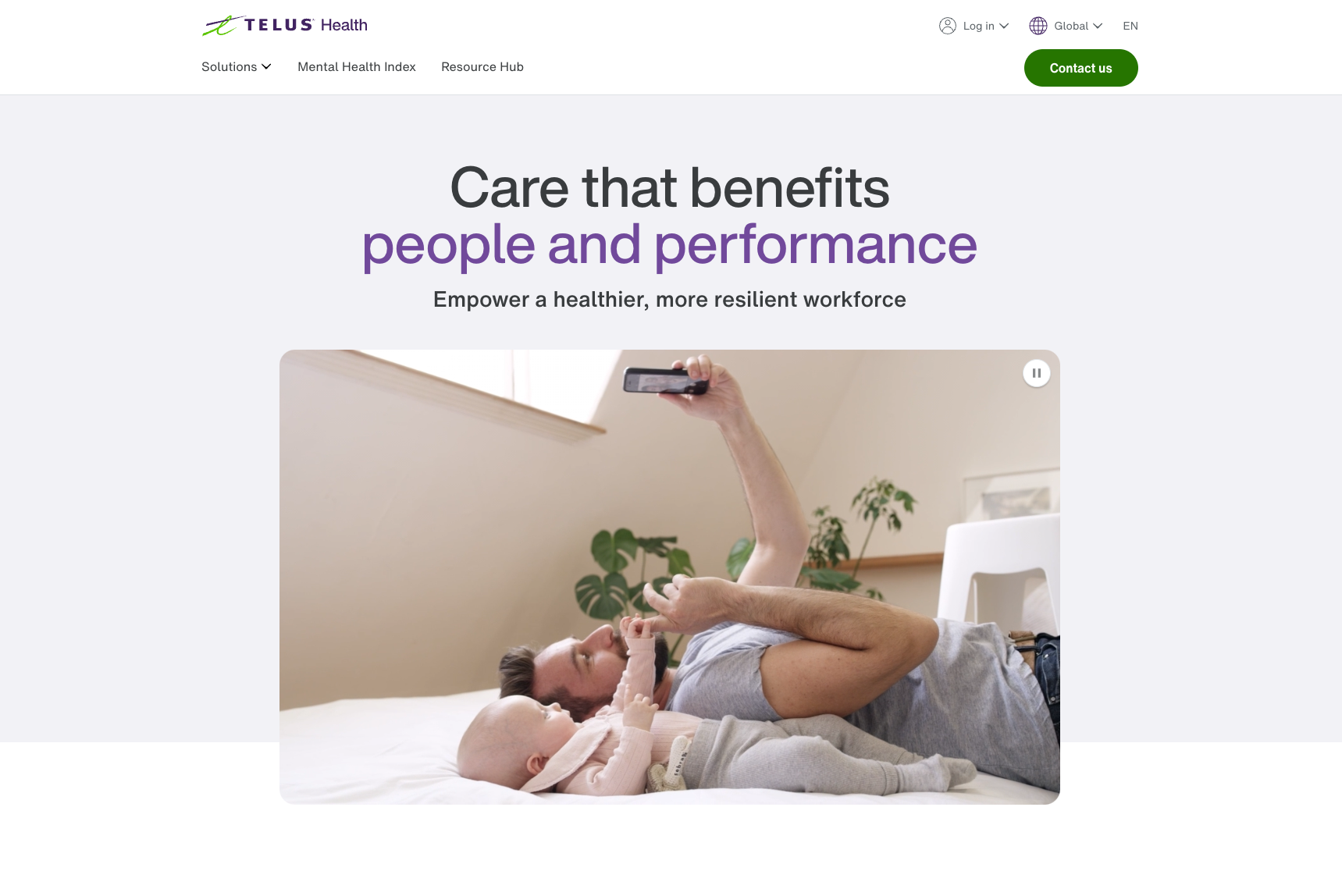 TELUS Health Global Website