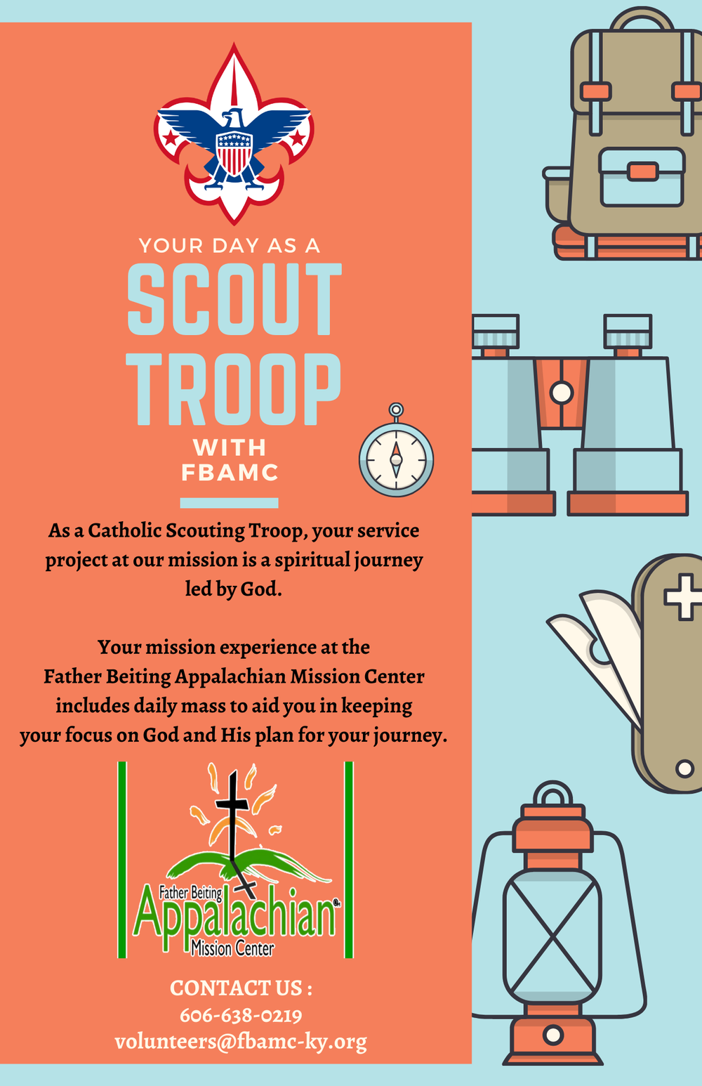 Boy Scout Troop #500 — Father Beiting Appalachian Mission Center