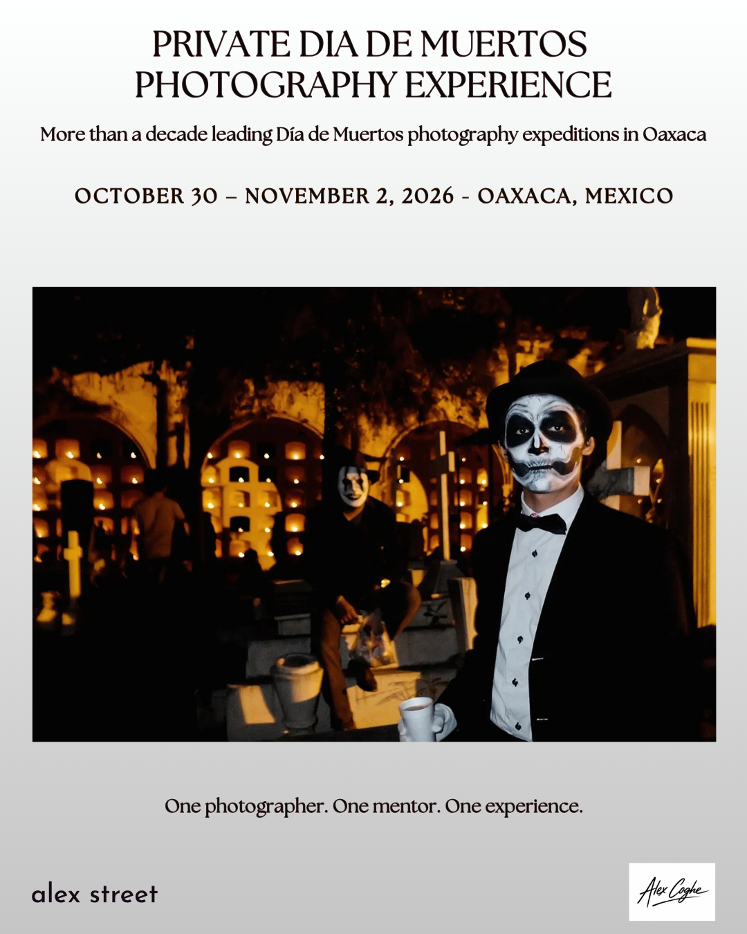 PRIVATE DIA DE MUERTOS PHOTOGRAPHY EXPERIENCE